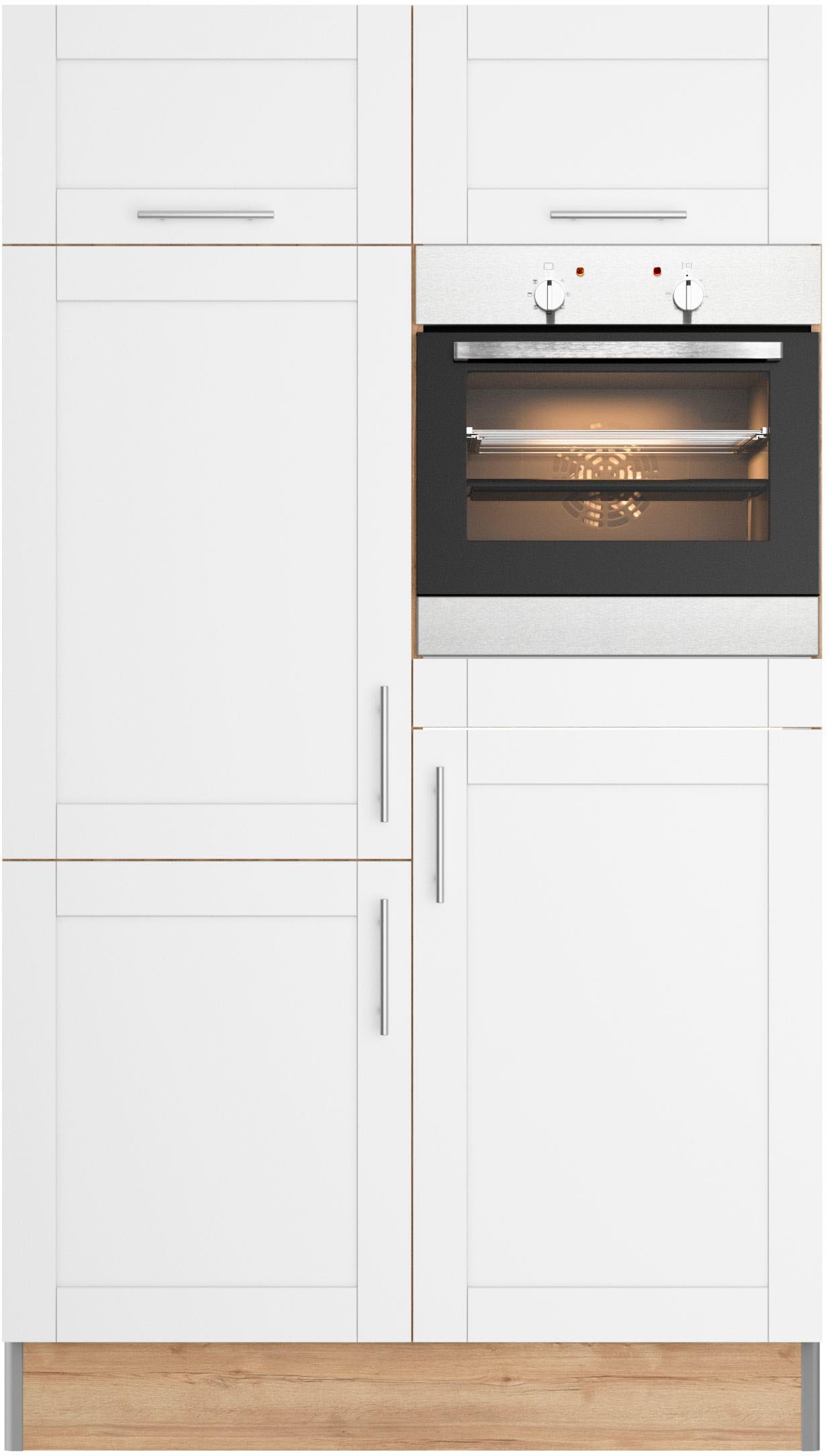 KOCHSTATION Küche "KS-Ahus, Back-/Kühlmodul", Breite 120 cm, wahlw. mit E-G günstig online kaufen