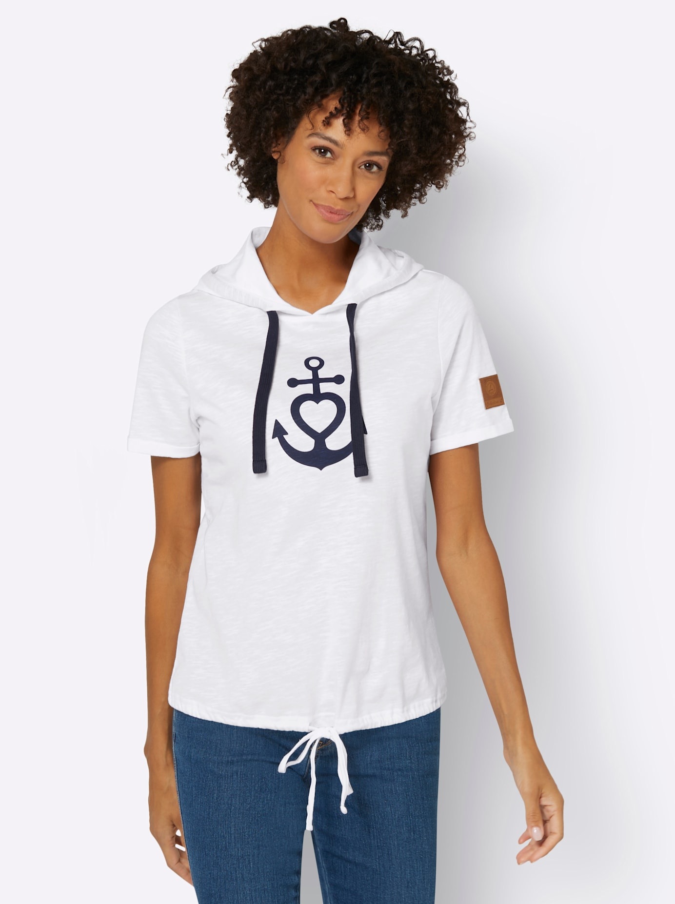 Casual Looks Kapuzenshirt "Shirt" 1 Stk. tlg. günstig online kaufen