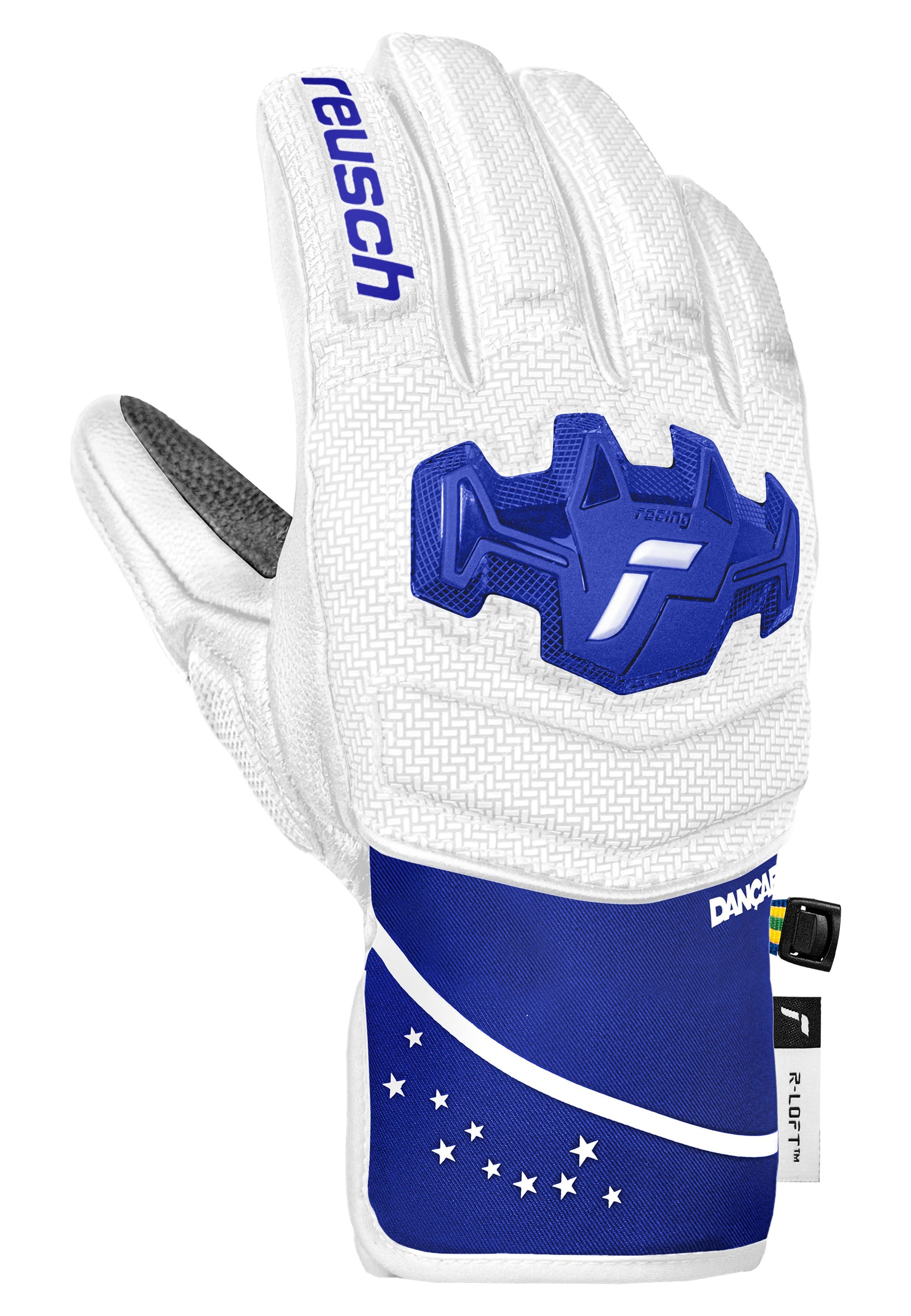 Reusch Skihandschuhe »Worldcup Warrior GS Junior«, mit winddichter, atmungsaktiver Funktion