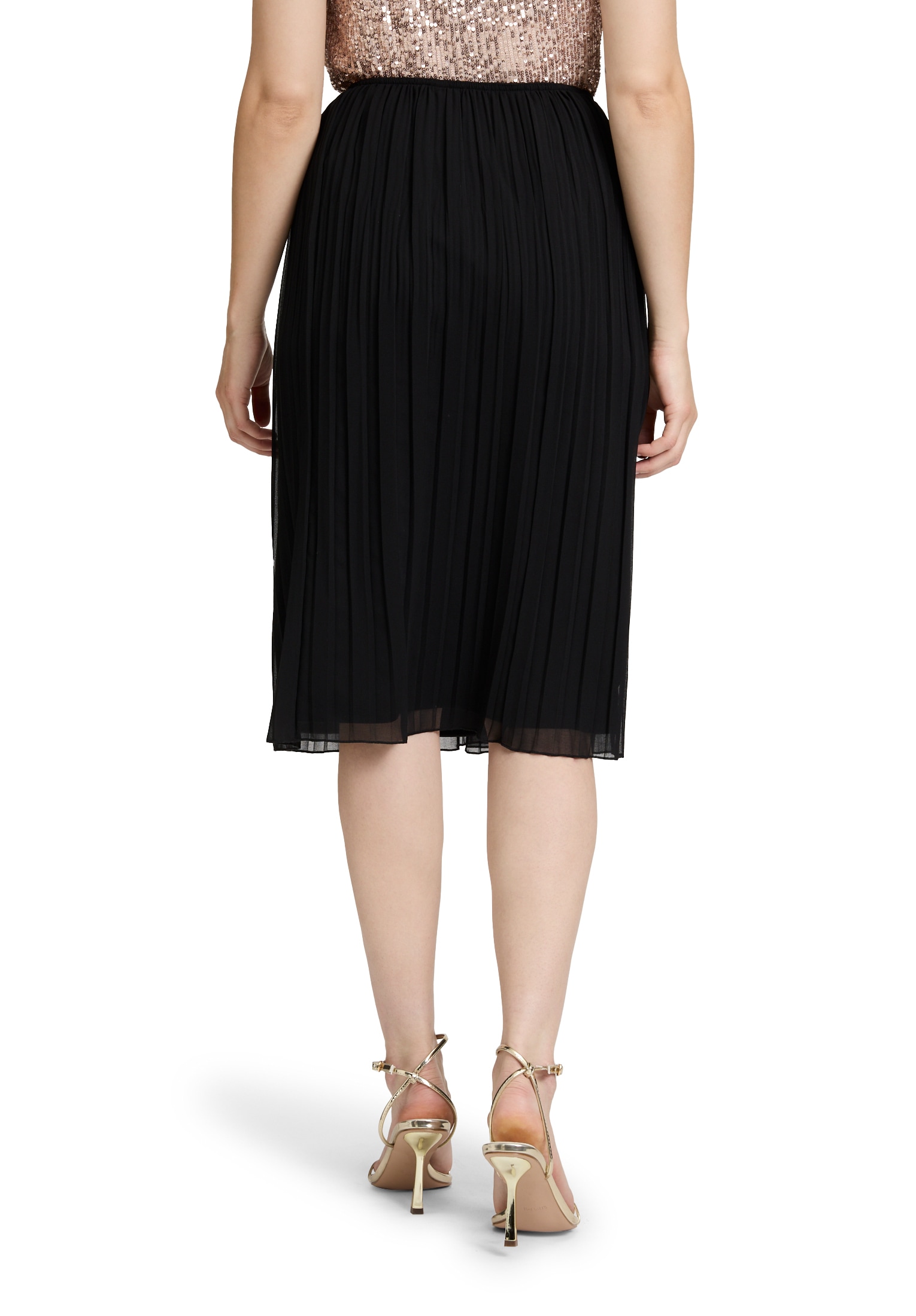 Vera Mont Minirock "Vera Mont Chiffonrock mit Plissee" günstig online kaufen