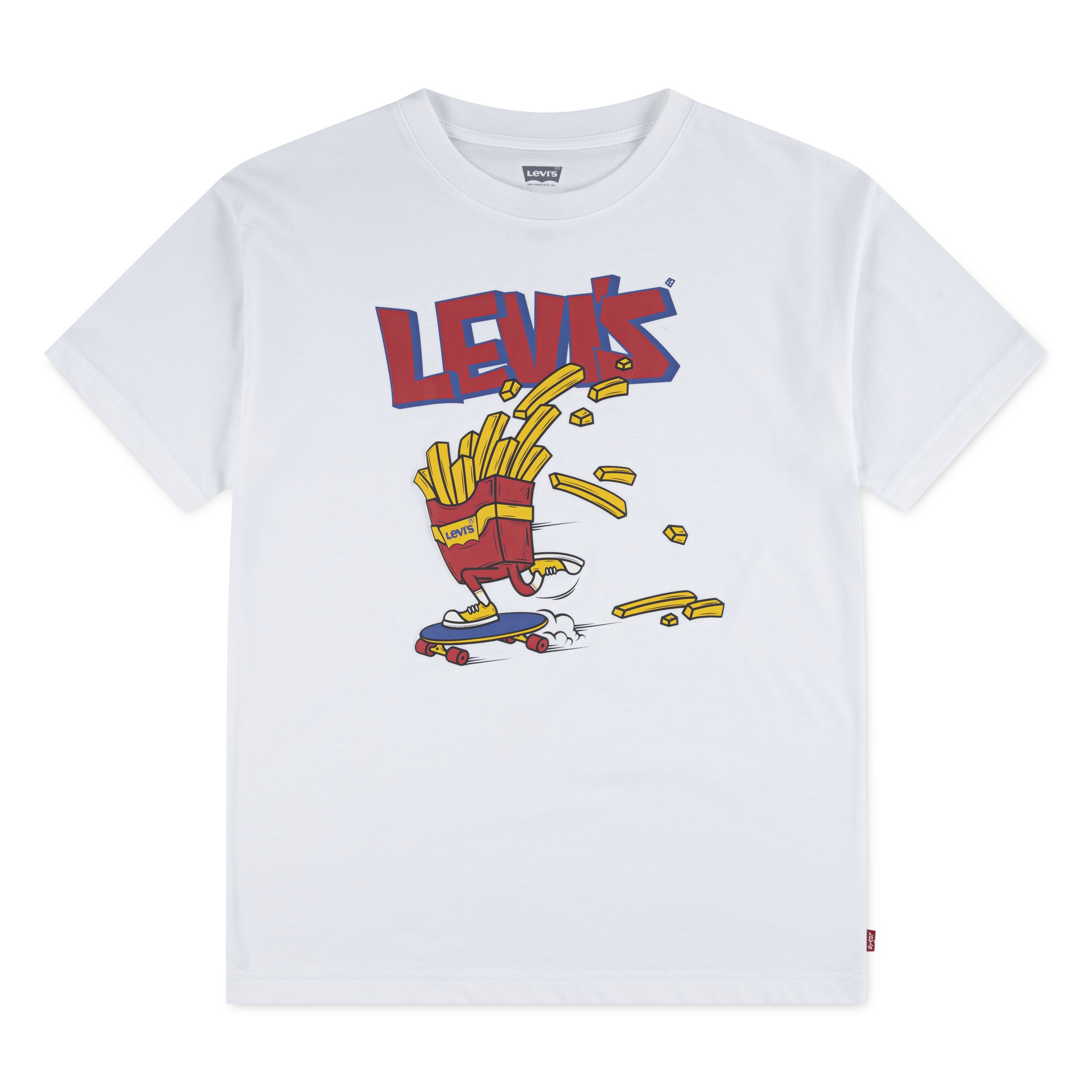 Levi's Kids 9EP641 T-Shirt White 12 Years 4