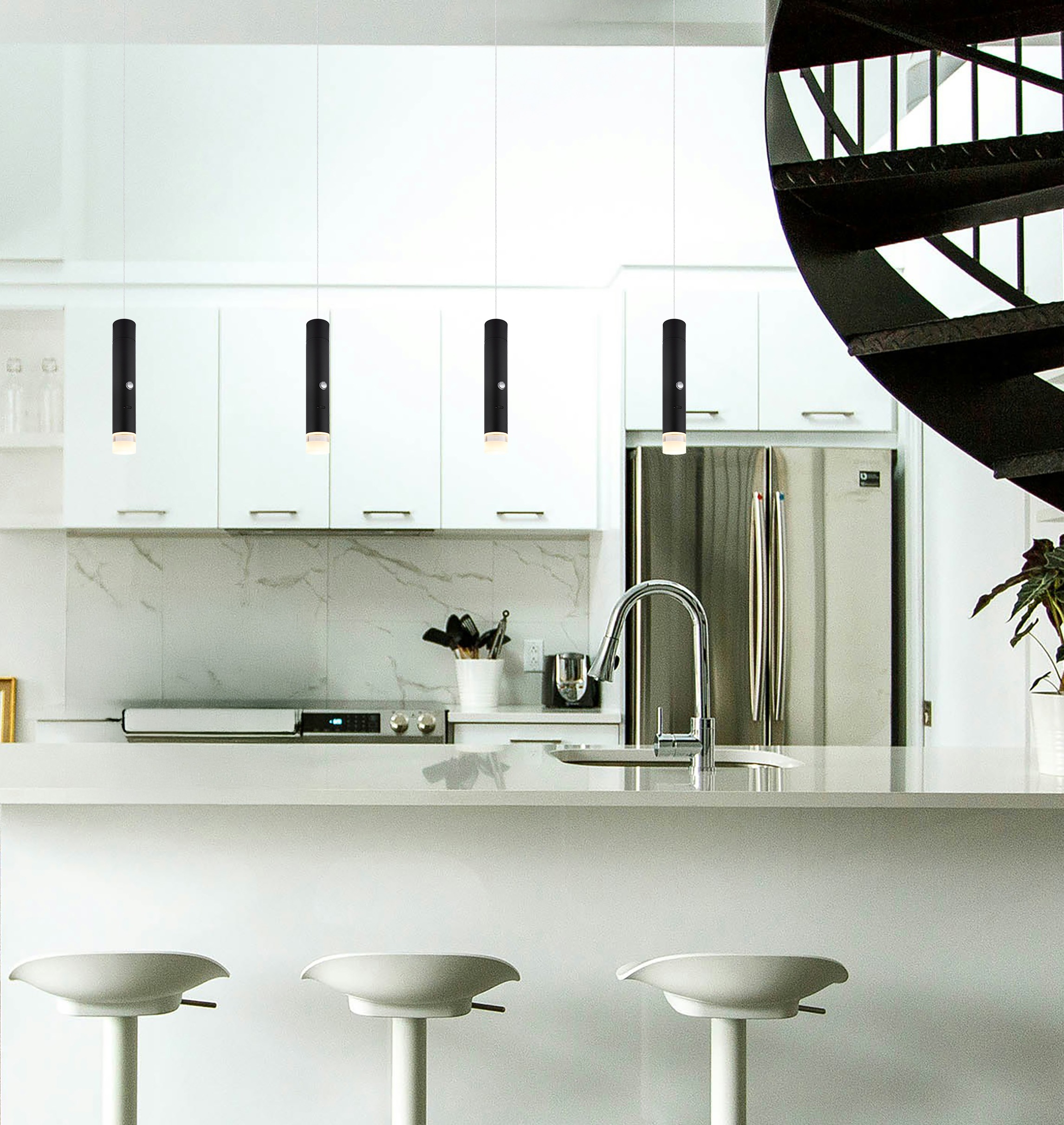 GLOBO LIGHTING Hängeleuchte »PELO« LED-Modul 1 Stk. Warmweiß Hängelampe Esszimmer-Leuchte Esstischleuchte Wohnzimmer