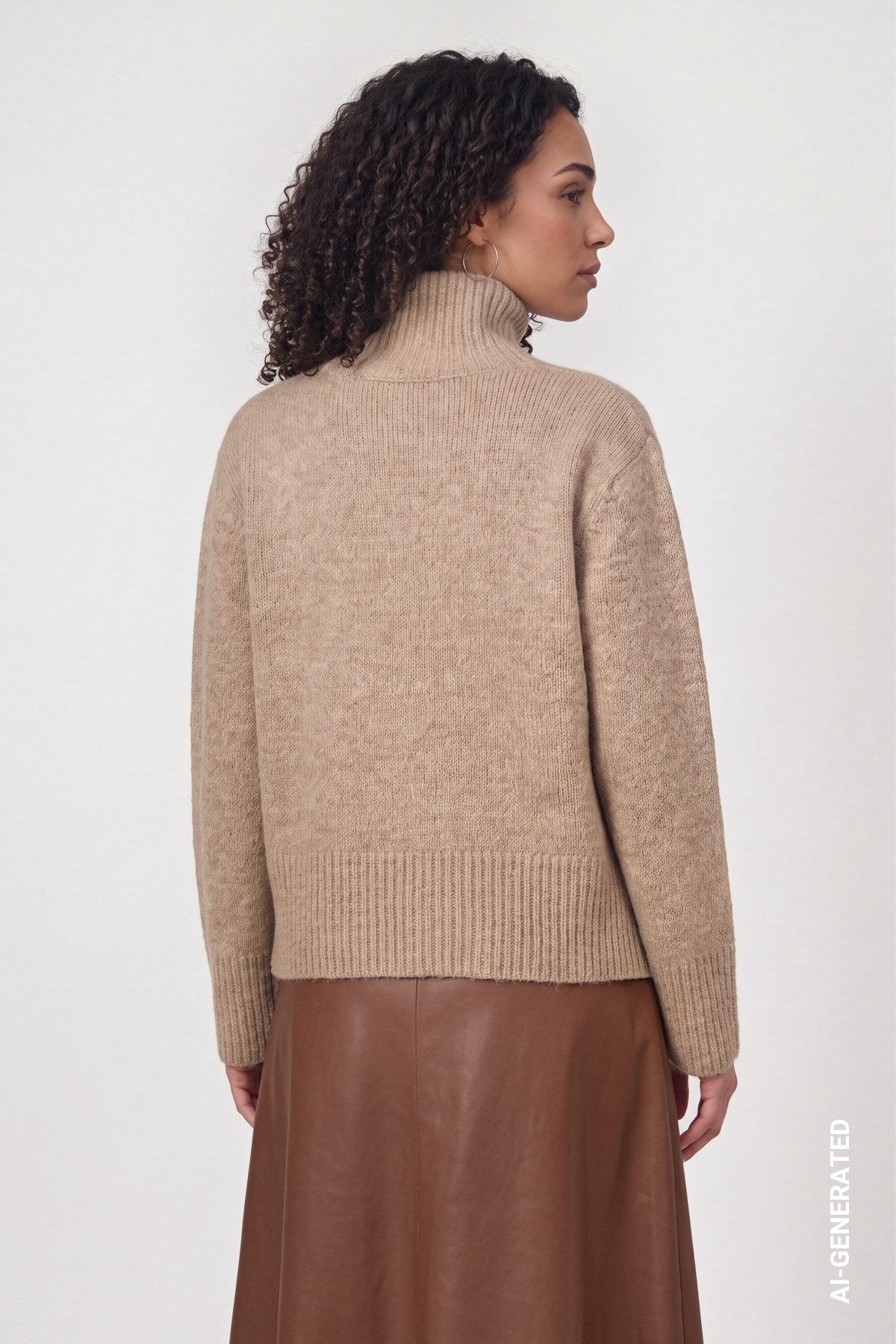 Monari Strickpullover »Pullover Flausch« Regular fit mit Stehkragen