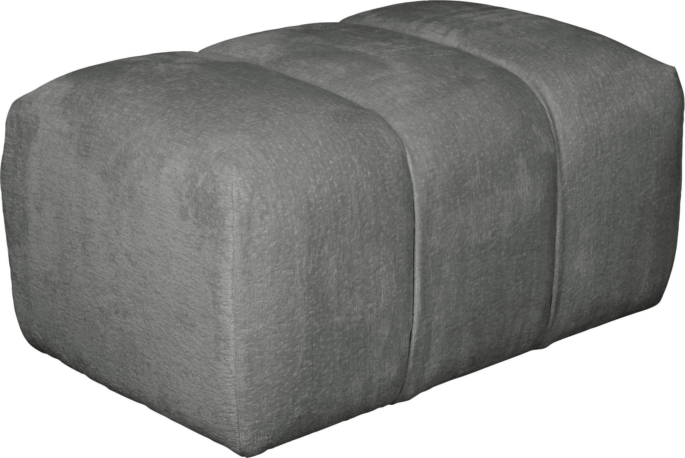 Home affaire Polsterhocker "LYOTH Sitzhocker mit Steppung, Maße B/T/H: 76/76/41 cm" passend zur Serie, hoher Sitzkomfort und modernes Design