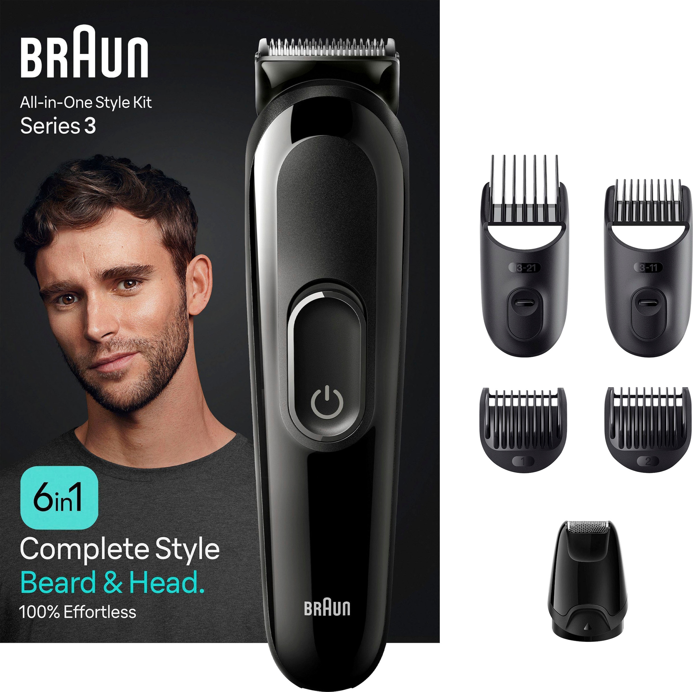 Braun Haarschneider »Barttrimmer BT5430«, 40 BAUR | Einstellungen, Wasserdicht