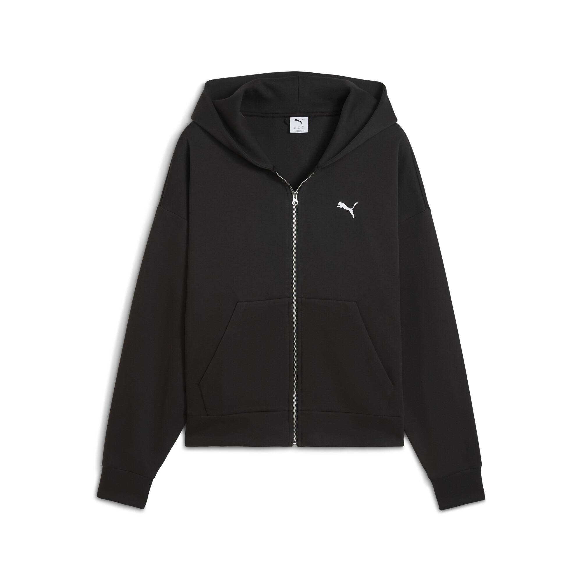 PUMA Sweatjacke "Wardrobe Essentials Boxy Kapuzenjacke Herren" günstig online kaufen