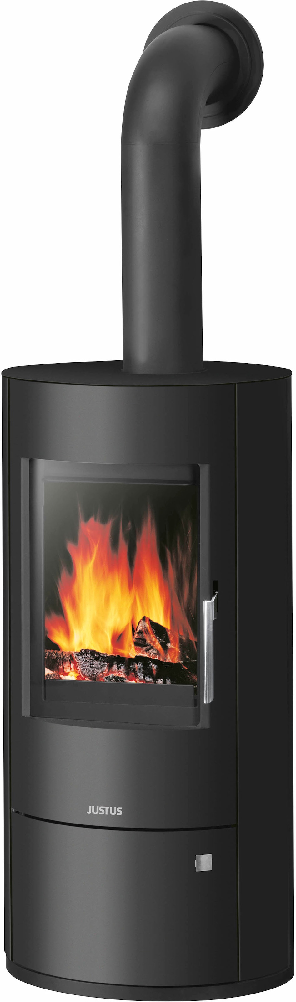JUSTUS Kaminofen "Austin"schwarz, Wohnzimmer, Kaminöfen