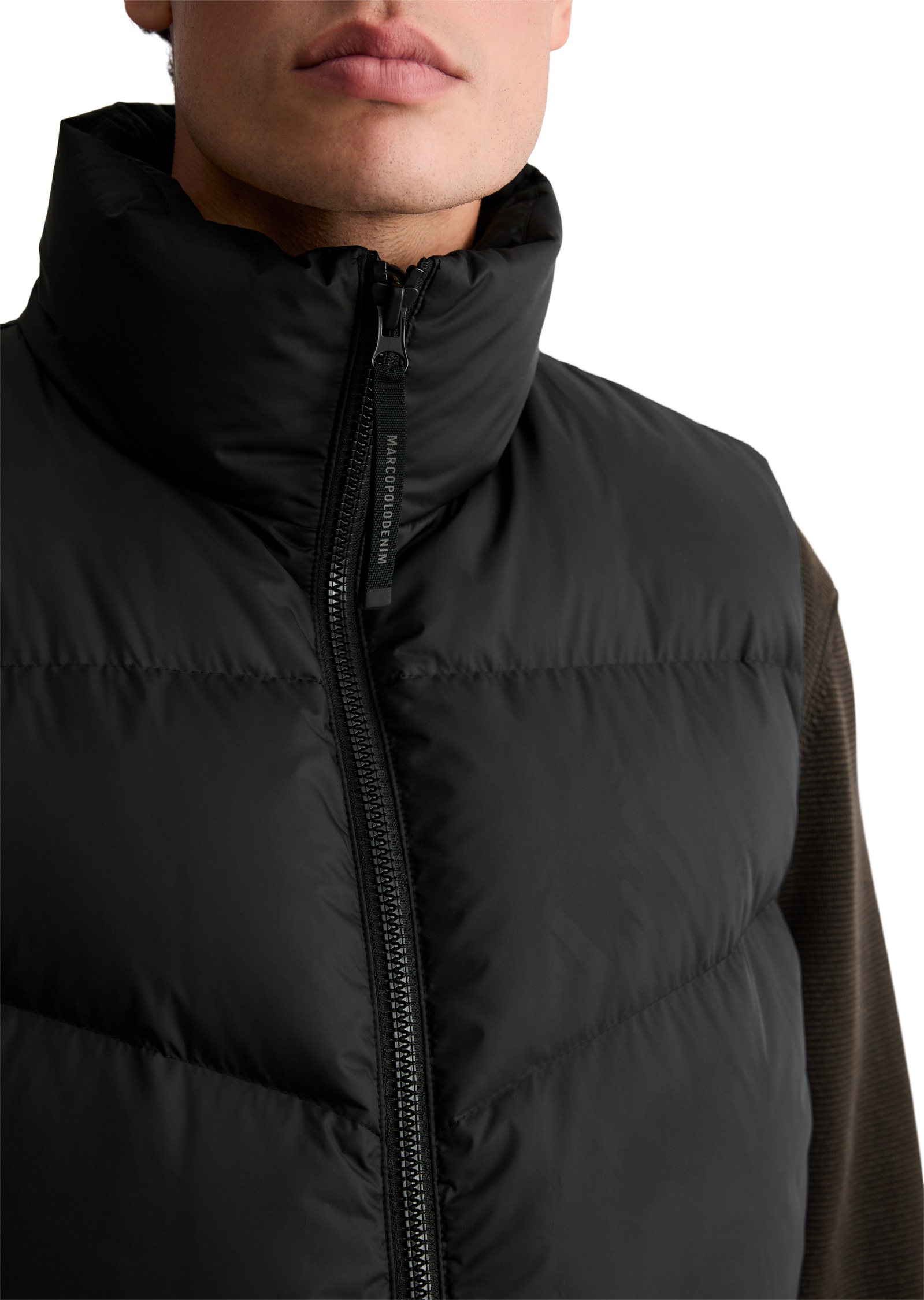 Marc O'Polo DENIM Steppweste »aus recyceltem Polyester«