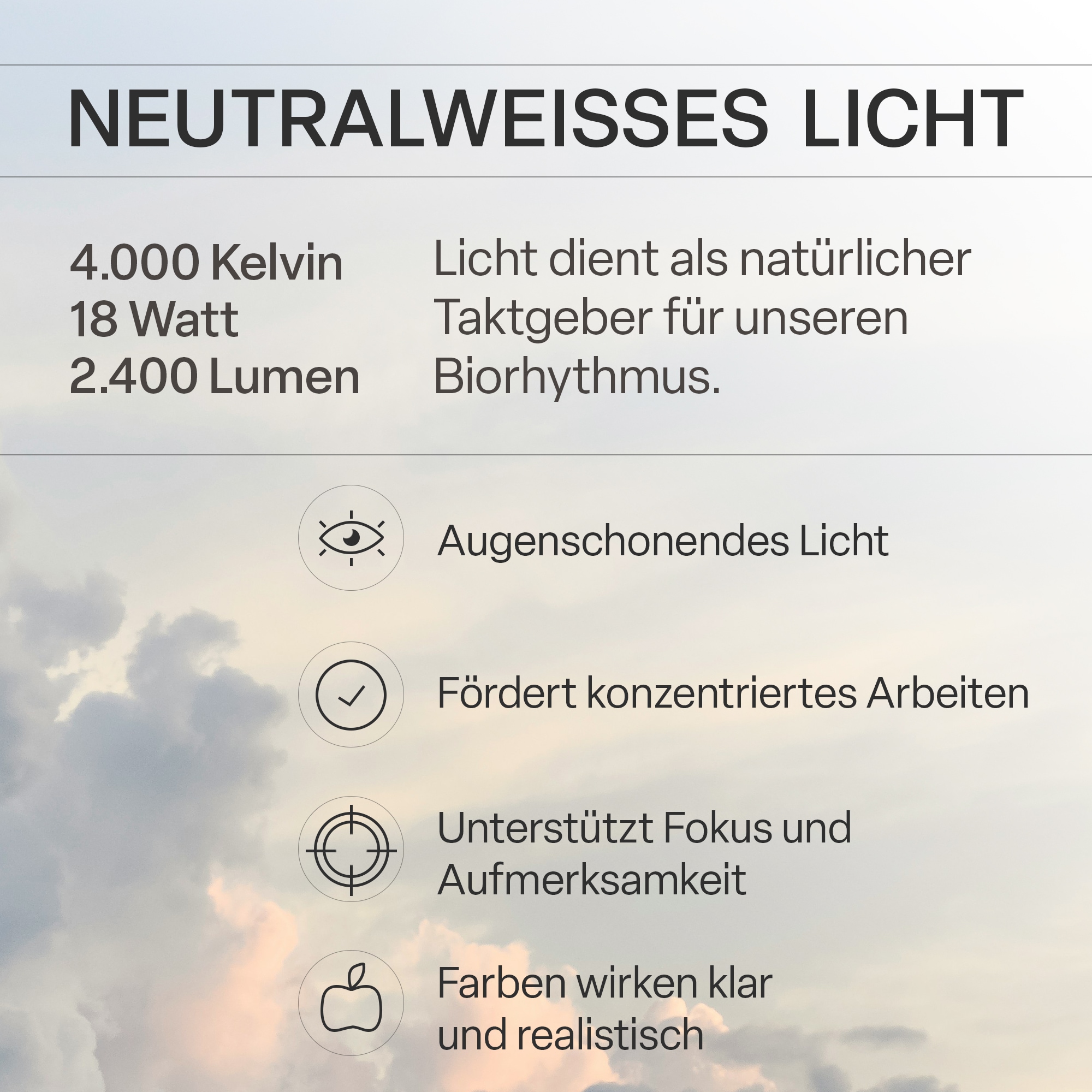 B.K.Licht LED Panel »SHALLOW« LED-Board 1 Stk. Neutralweiß 29x29x3 cm, Badlampe, Badezimmer, Küche, Wohnzimmer