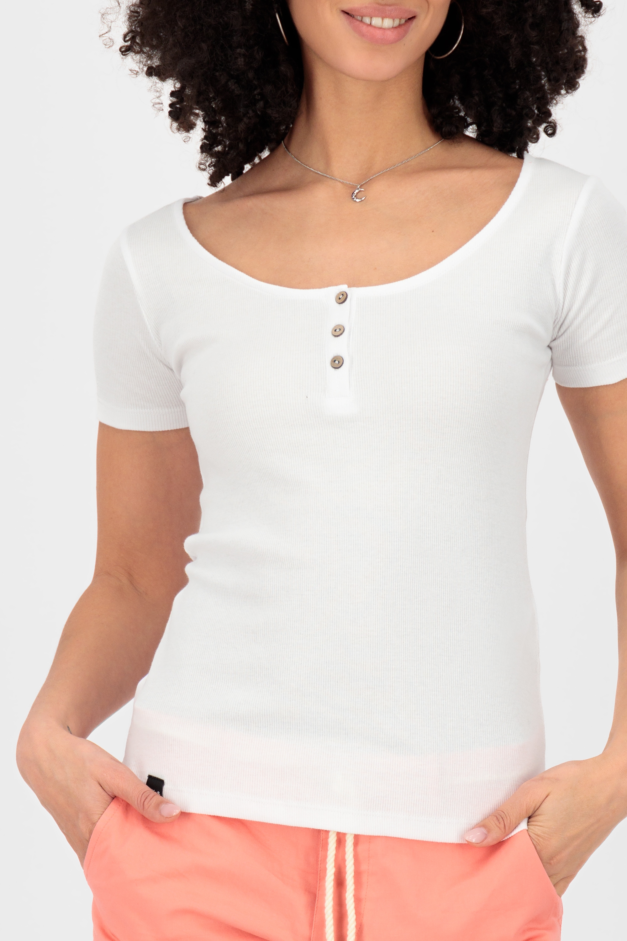 Alife & Kickin Rundhalsshirt »Damen RosaAK A«
