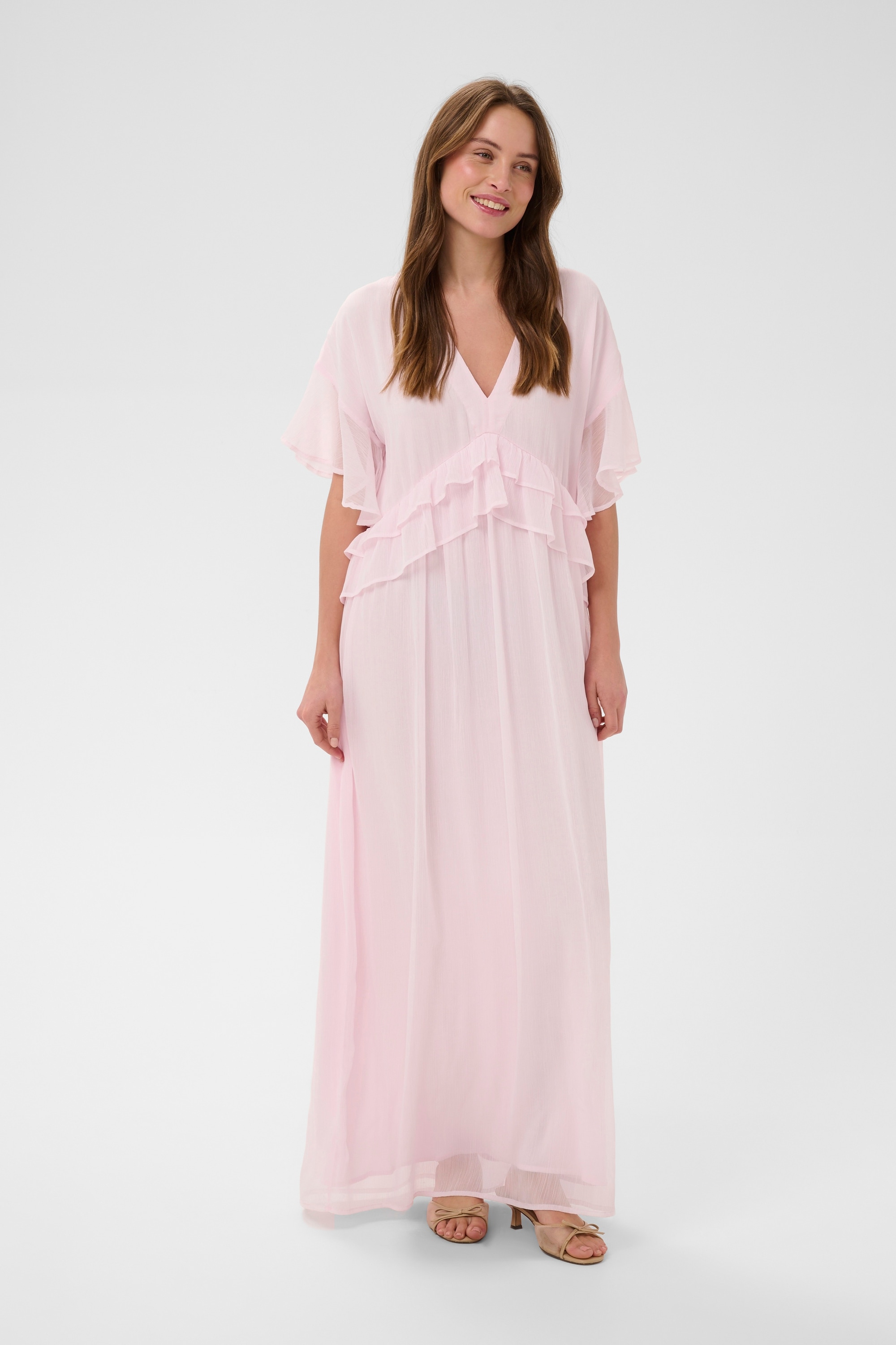 Saint Tropez Midikleid »Damen Kleid LindzySZ«