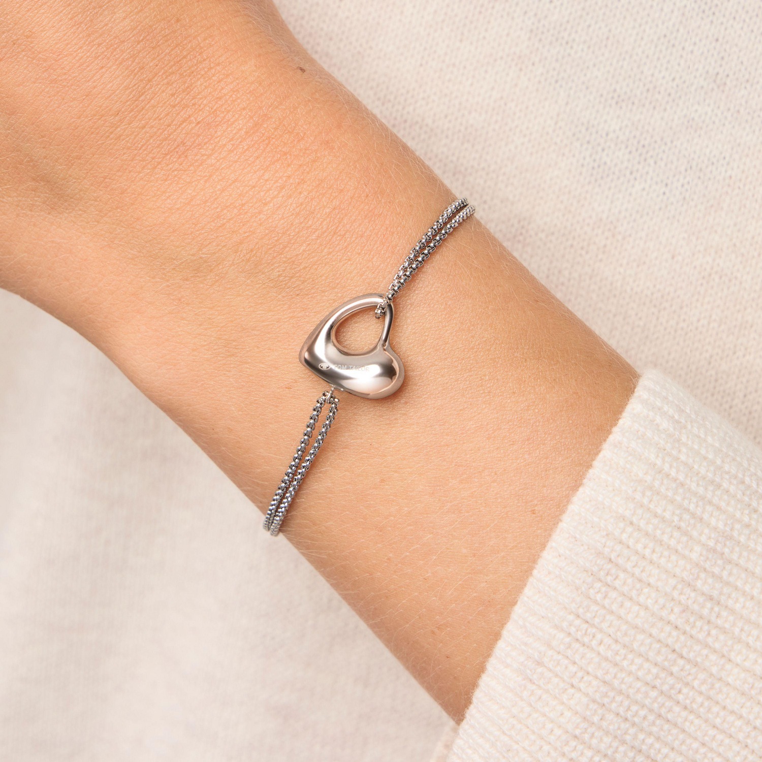 TOM TAILOR Armband »Herz«