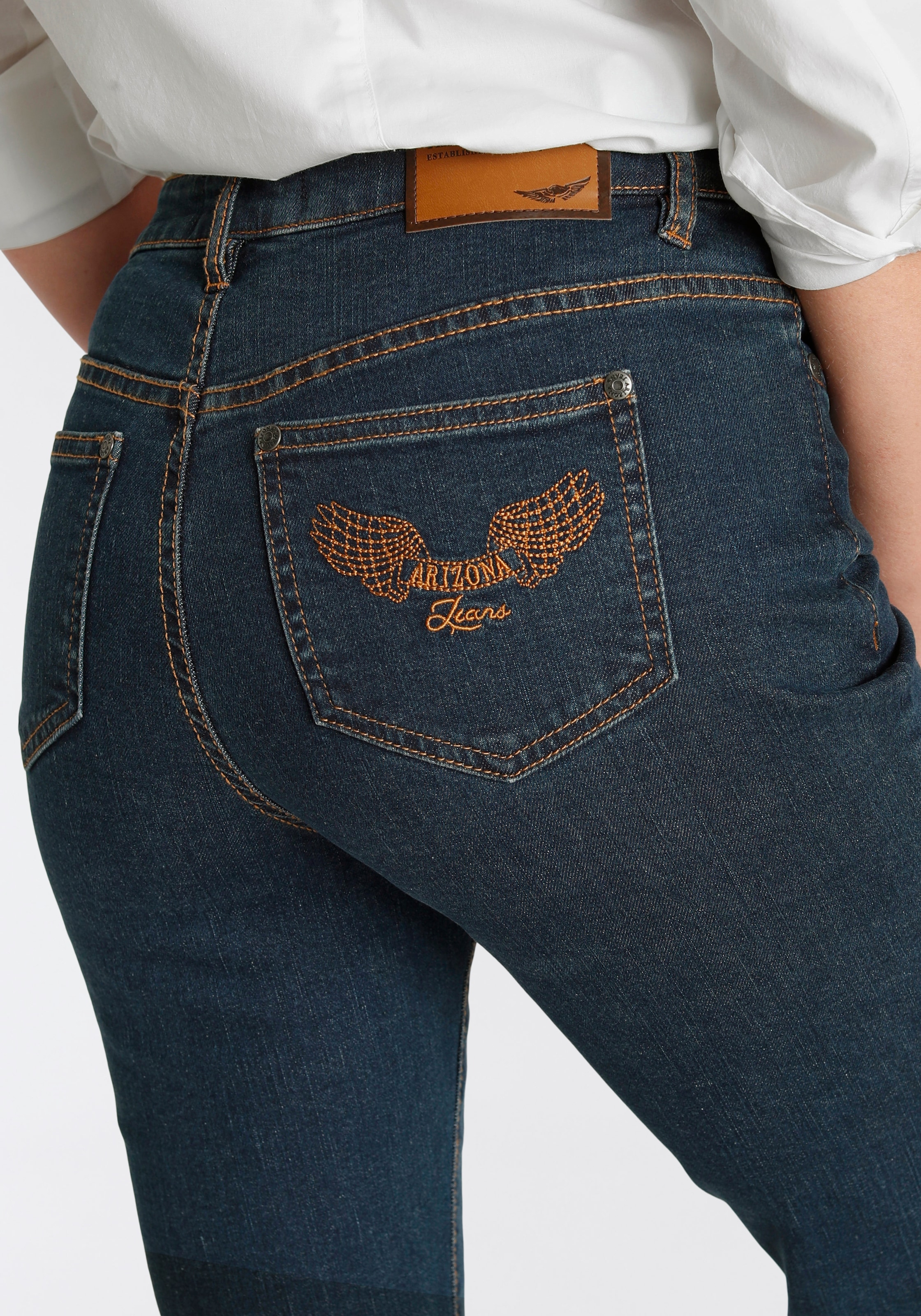 Arizona Bootcut-Jeans »Comfort-Fit«, High Waist