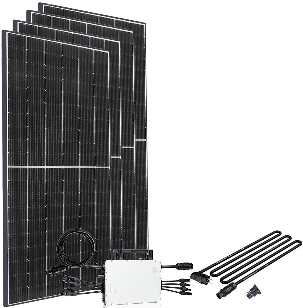 offgridtec Solaranlage "Solar-Direct 1660W HM-1500", Schuko-Anschluss, 5 m Anschlusskabel, ohne Halterung