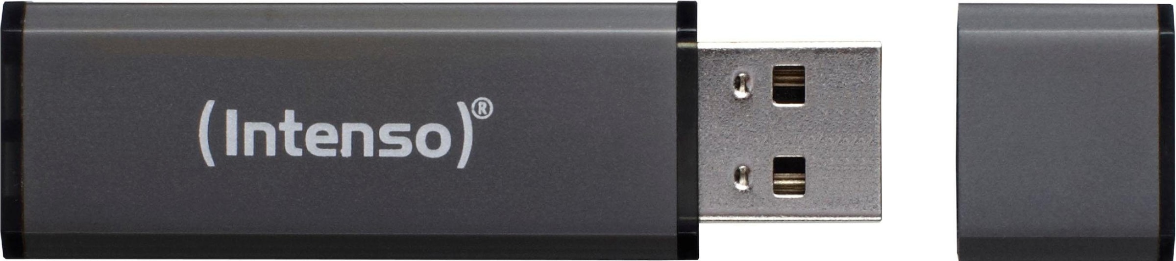 Intenso USB-Stick »Alu Line«, (USB 2.0 Lesegeschwindigkeit 28 MB/s)