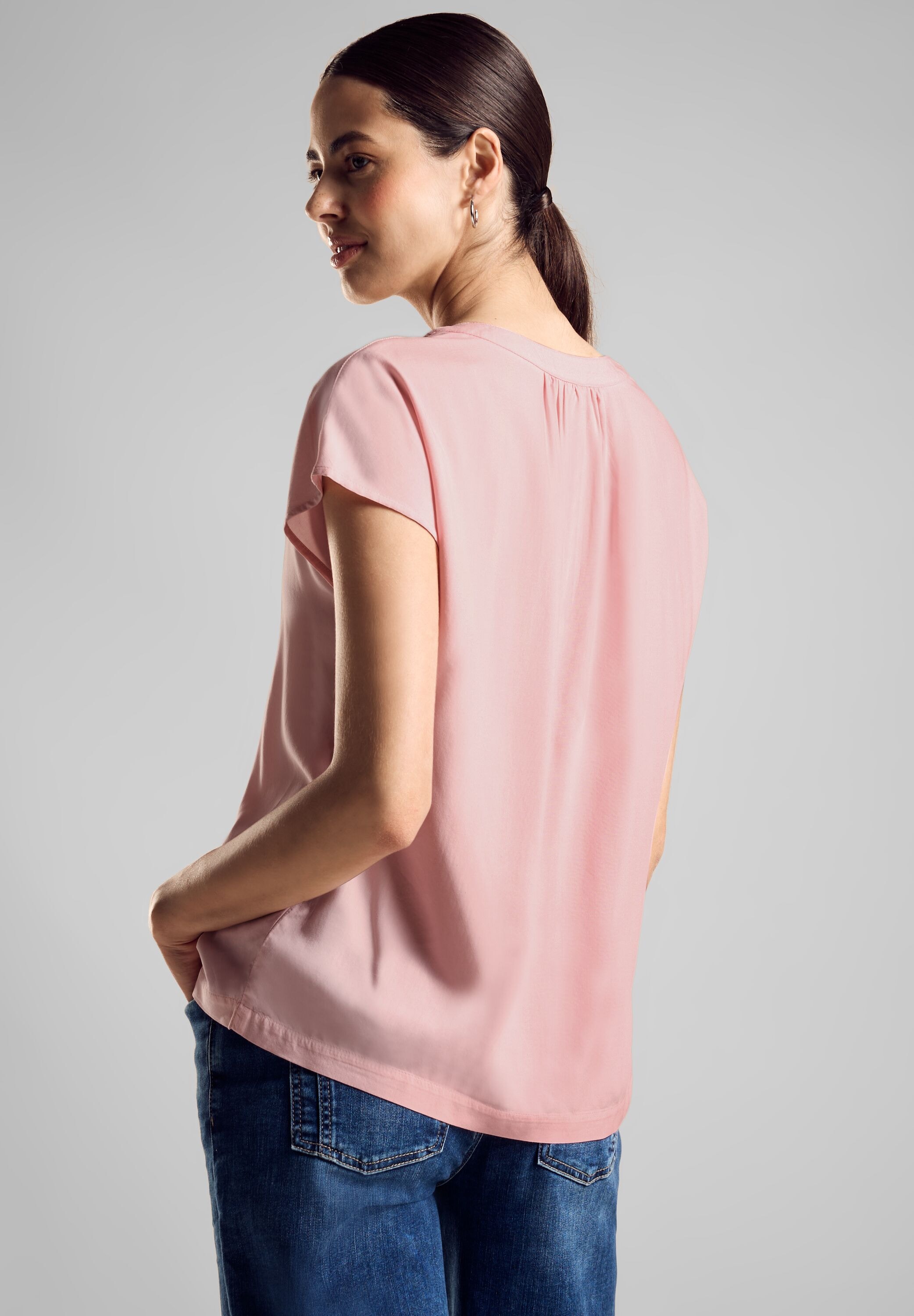 STREET ONE Shirtbluse, aus softer Viskose