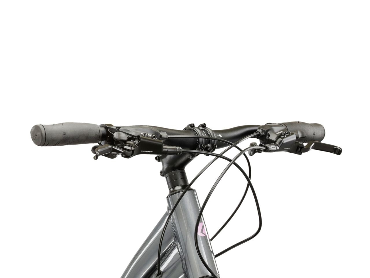 Kross Crossrad »KROSS Crossrad Damen 28" Evado 4.0 grau 16 Gänge« 16 Gang Shimano ACERA M3020 Schaltwerk Kettenschaltung