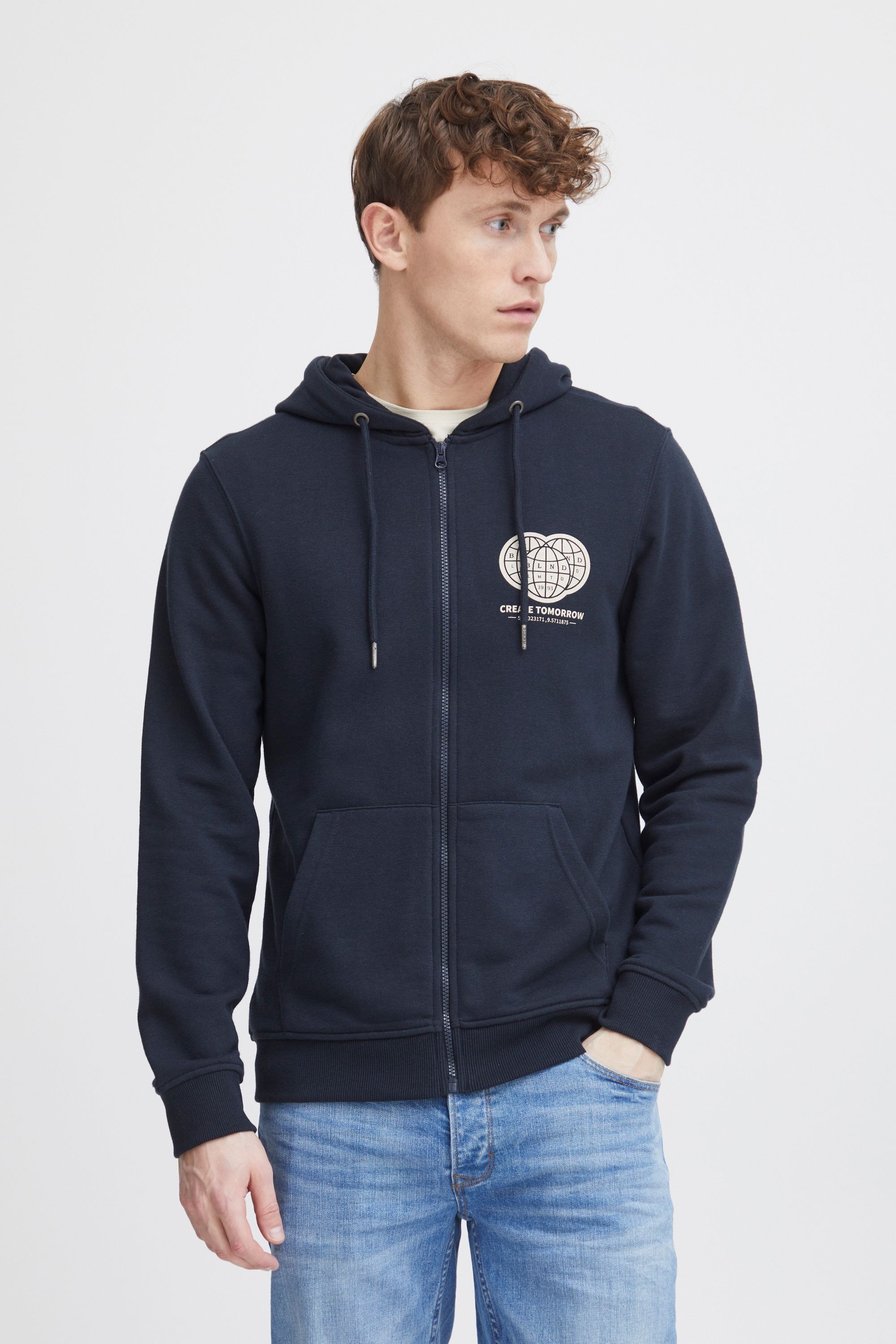 Blend Kapuzenpullover "BHSweatshirt", Gemütliche Sweatjacke mit Kapuze und günstig online kaufen