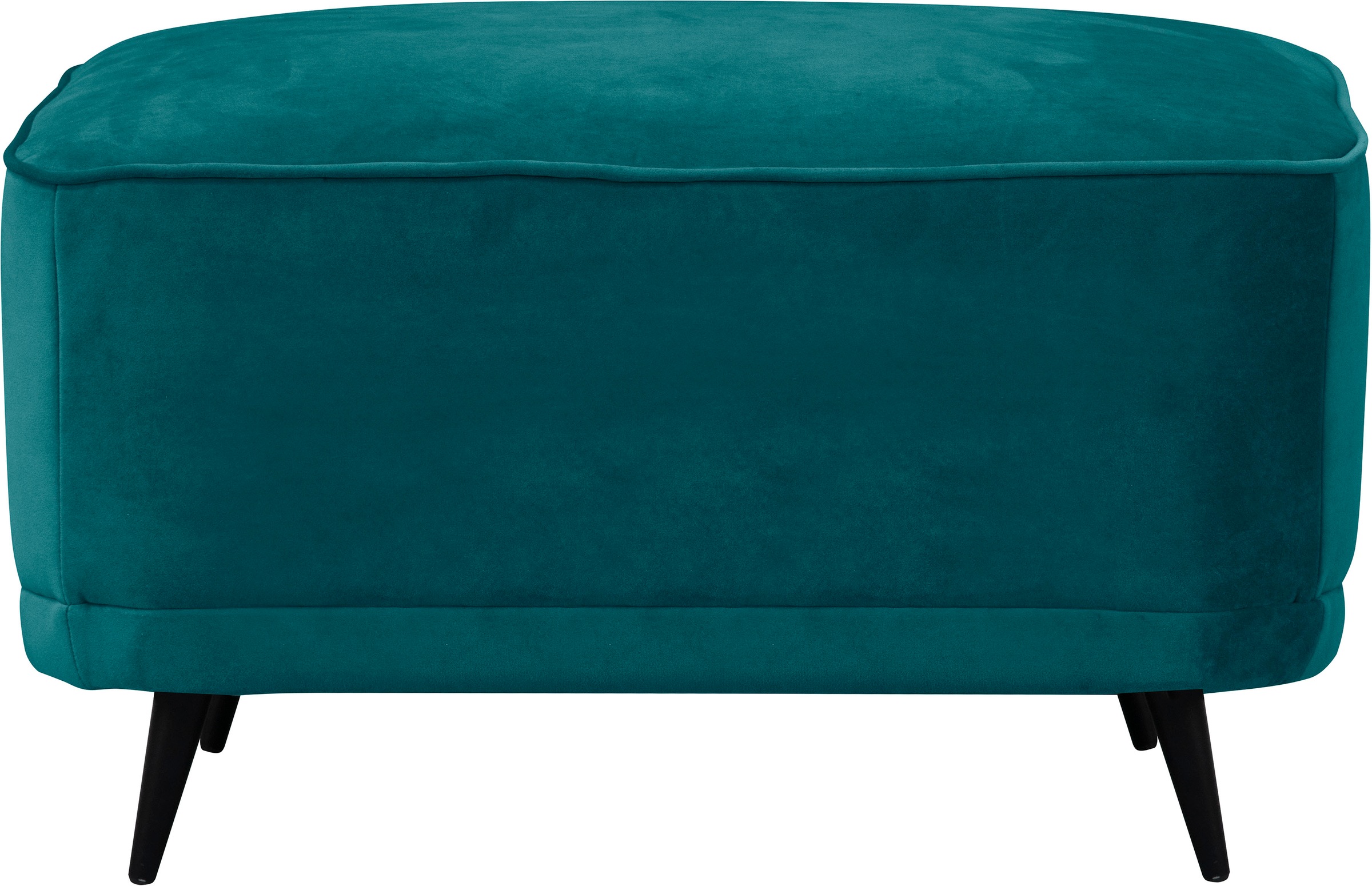 Home affaire Polsterhocker "Ashly" in 3 Bezugsvarianten, Bouclé, Samtoptik günstig online kaufen