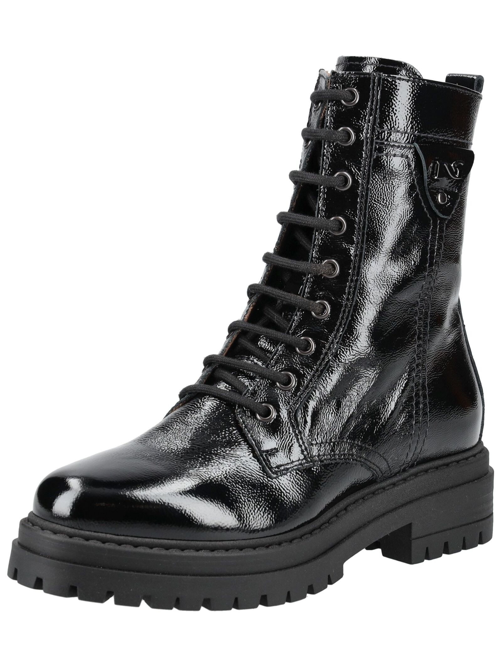 Nero Giardini Schnürstiefelette "Nero Giardini Stiefelette Glattleder"