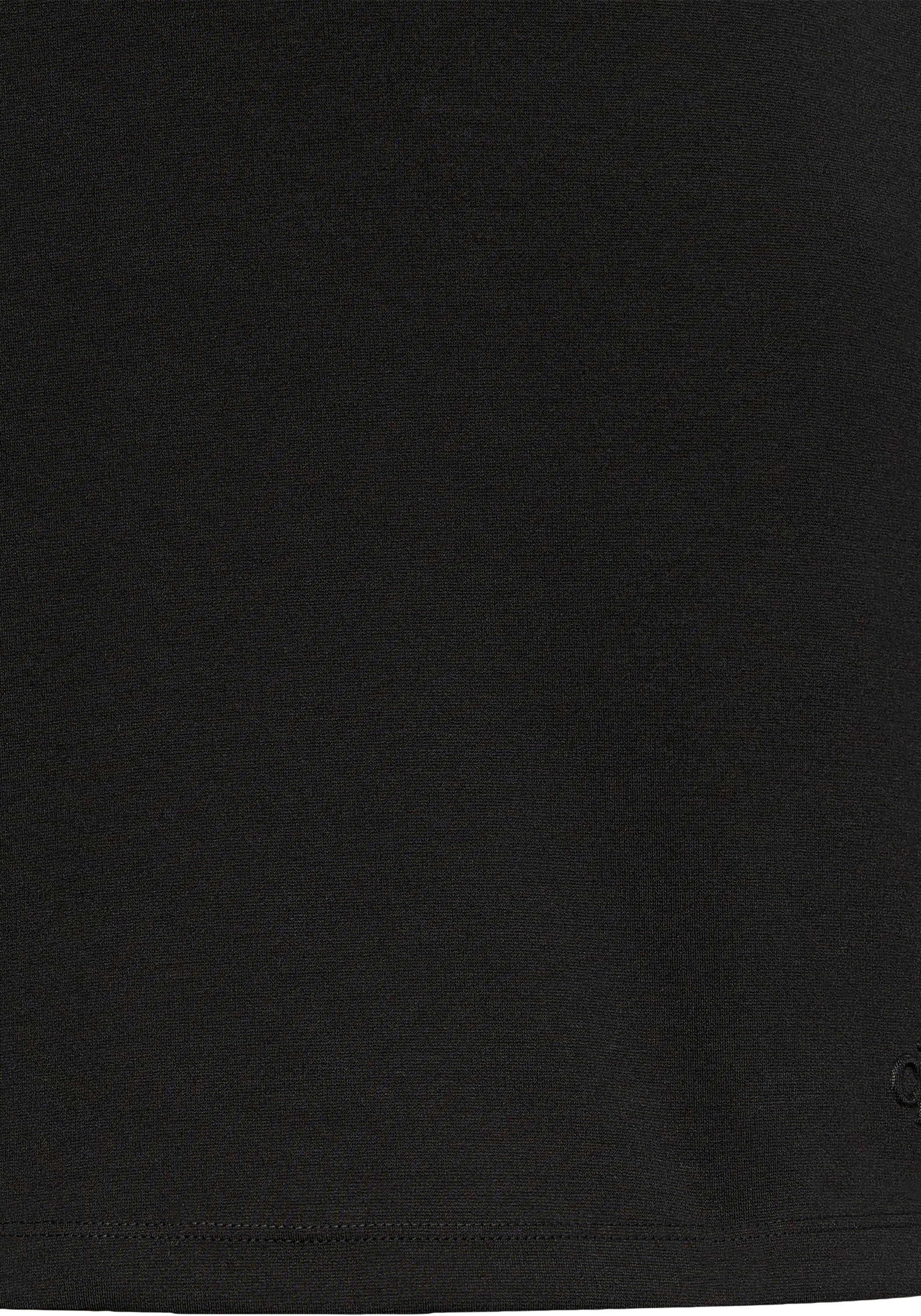 Calvin Klein Jeans Minirock »INTERLOCK MINI SKIRT« Figurbetonte Passform