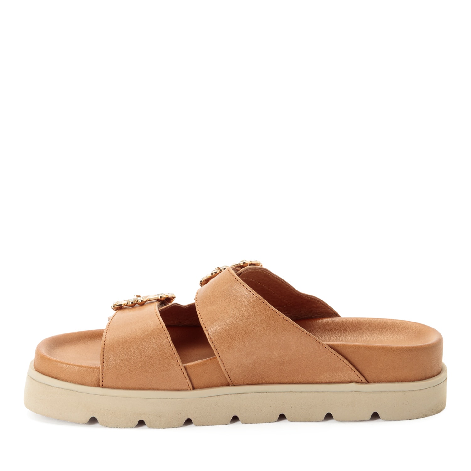 Tamaris Pantolette  Sommerschuh mit schmuckbesetzten, verstellbaren Schnallen