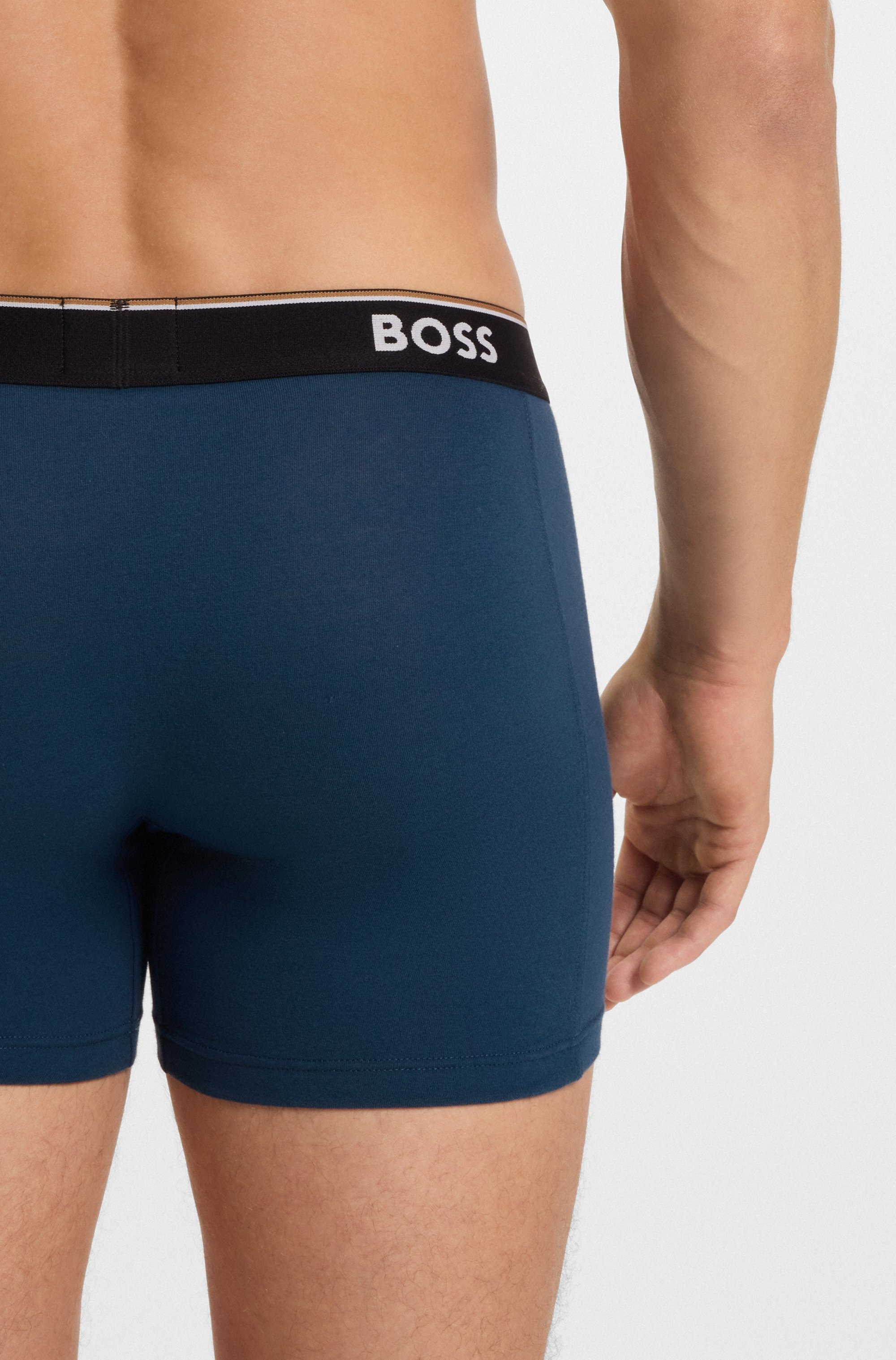 BOSS Boxershorts »BoxerBr 3P Power« 3 Stk. tlg.,