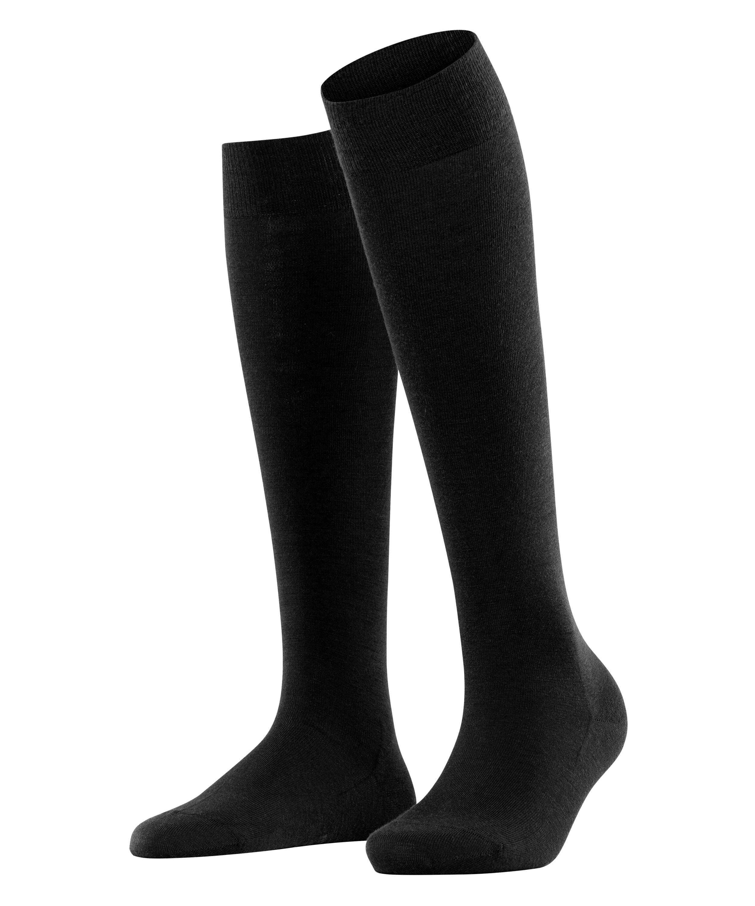 FALKE Kniestrümpfe "Softmerino" mit feinem Maschenbild, atmungsaktiv, temperaturausgleichend