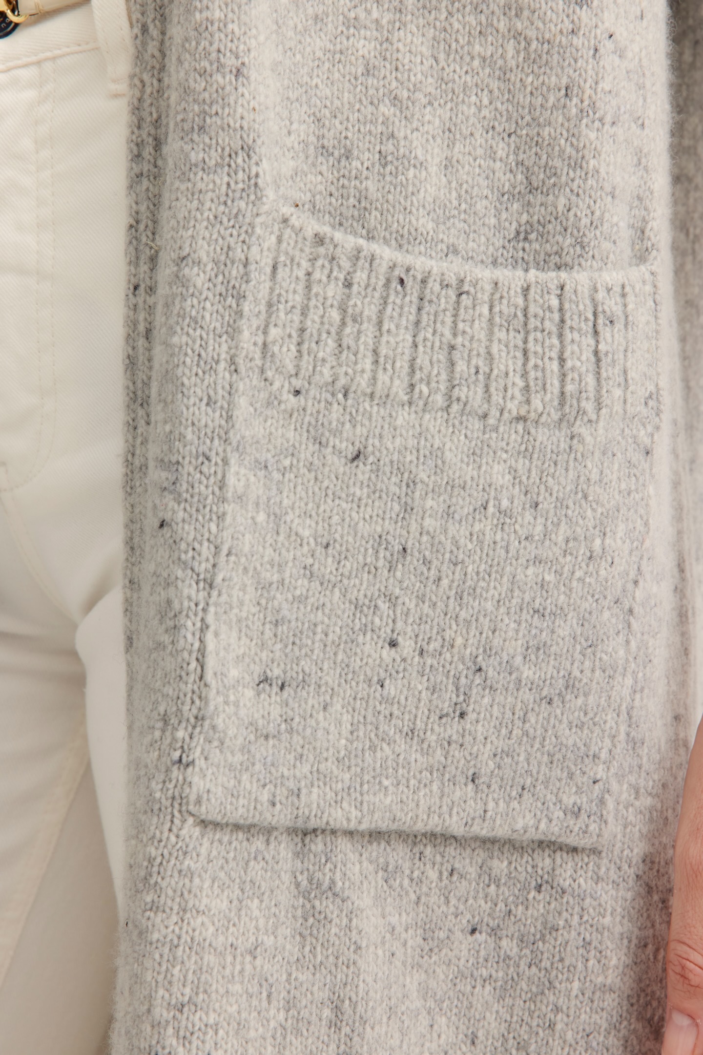 bugatti Strickjacke, mit großen aufgesetzten Taschen