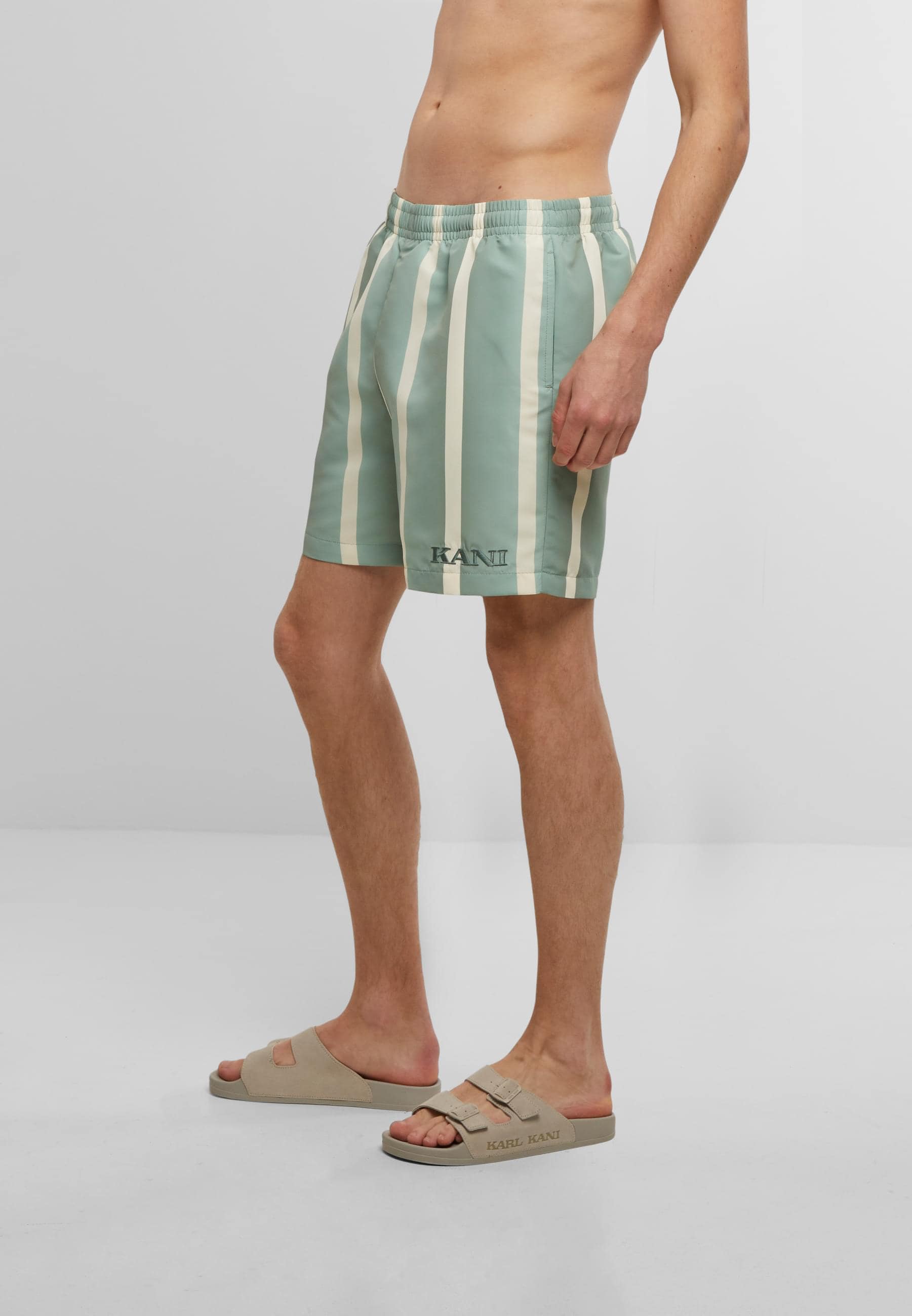 Karl Kani Shorts »Karl Kani Retro Gradient Stripes Board Shorts«, (1 tlg.)