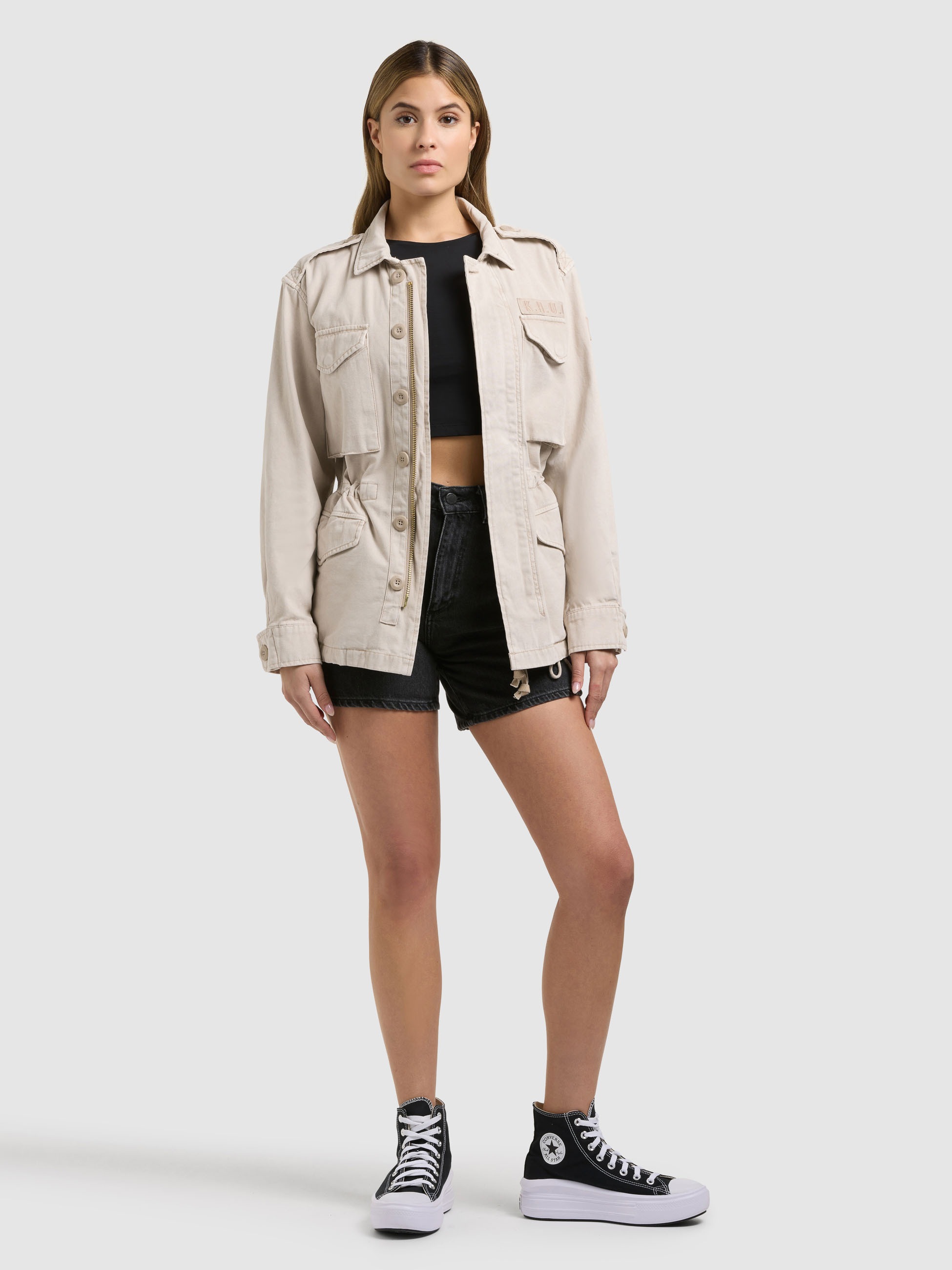 khujo Cargojacke »BUNI« ohne Kapuze