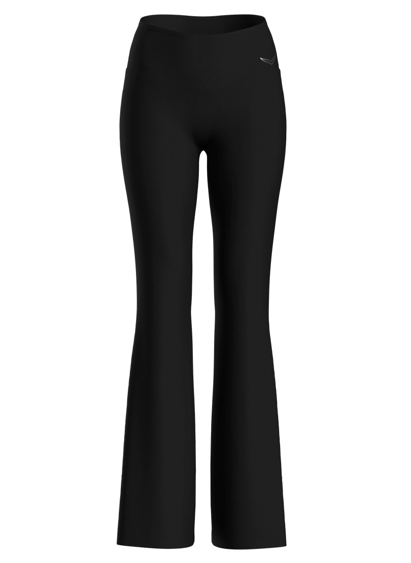 Trigema Jerseyhose "TRIGEMA Schlaghose mit hohem Bund", (1 tlg.) günstig online kaufen