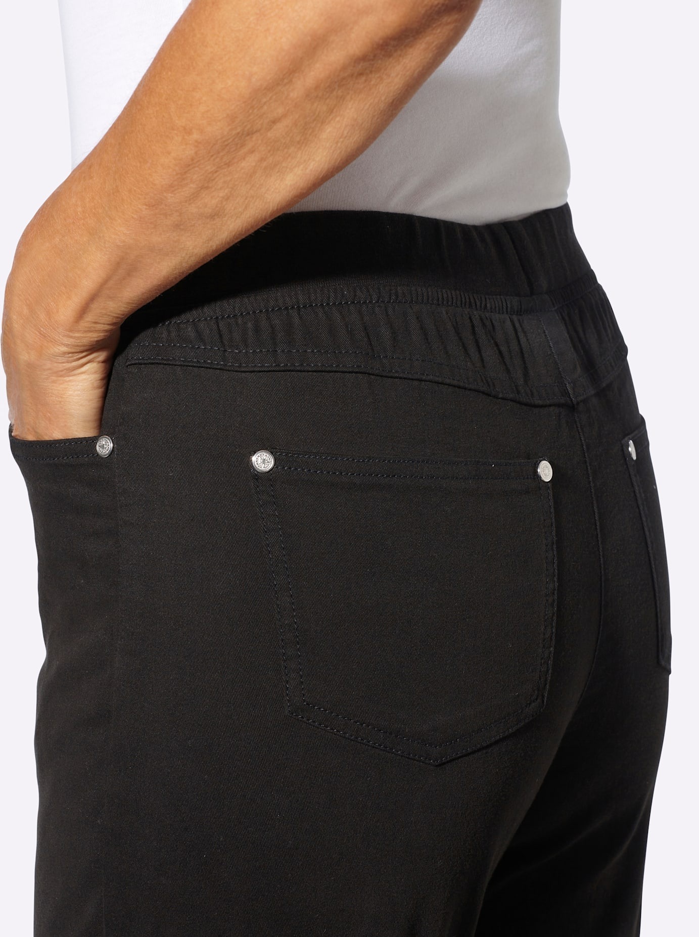 Inspirationen Women's 7/8 Jeans Black 21 3
