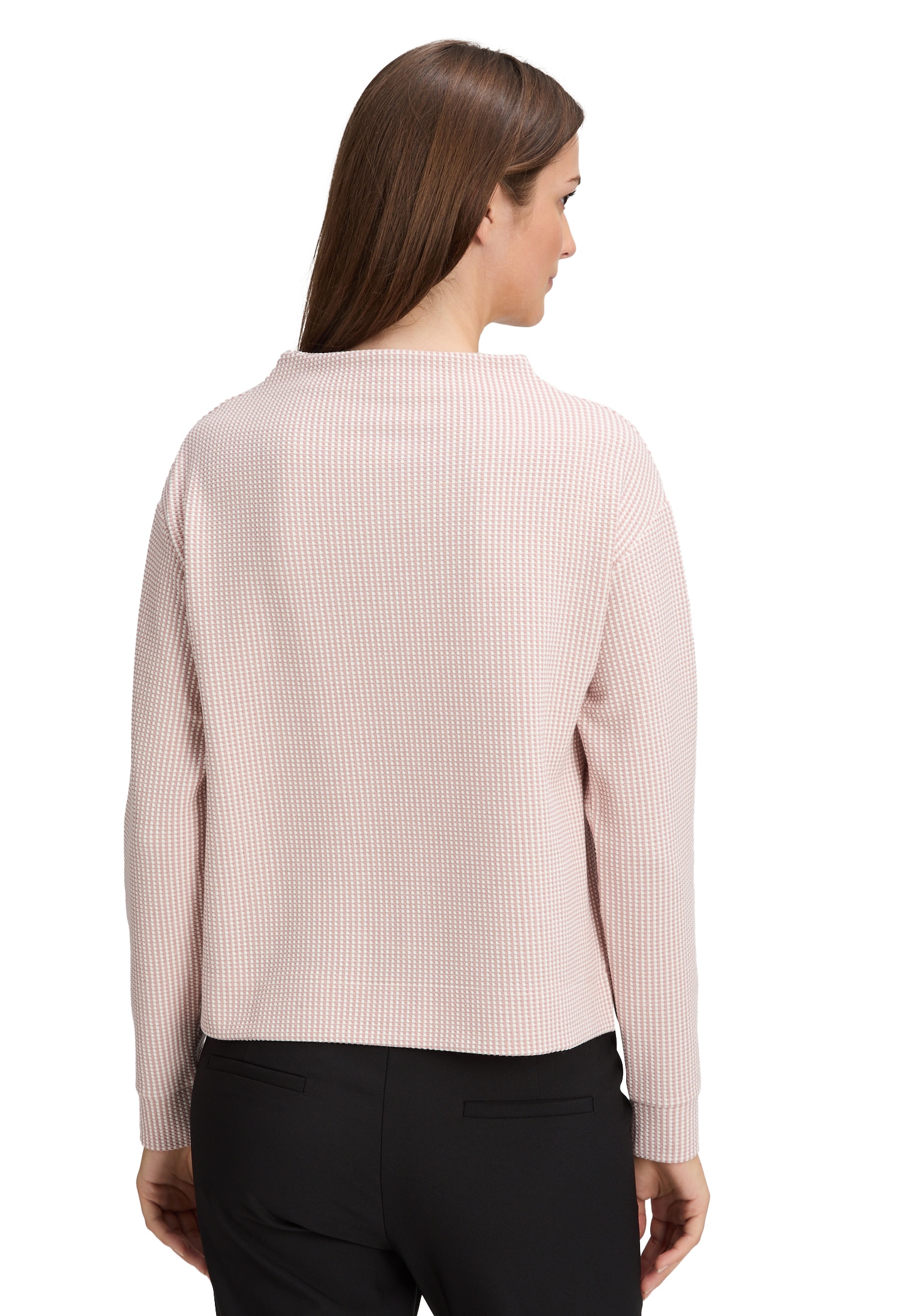 Betty&Co Sweatshirt »Damen mit Struktur«
