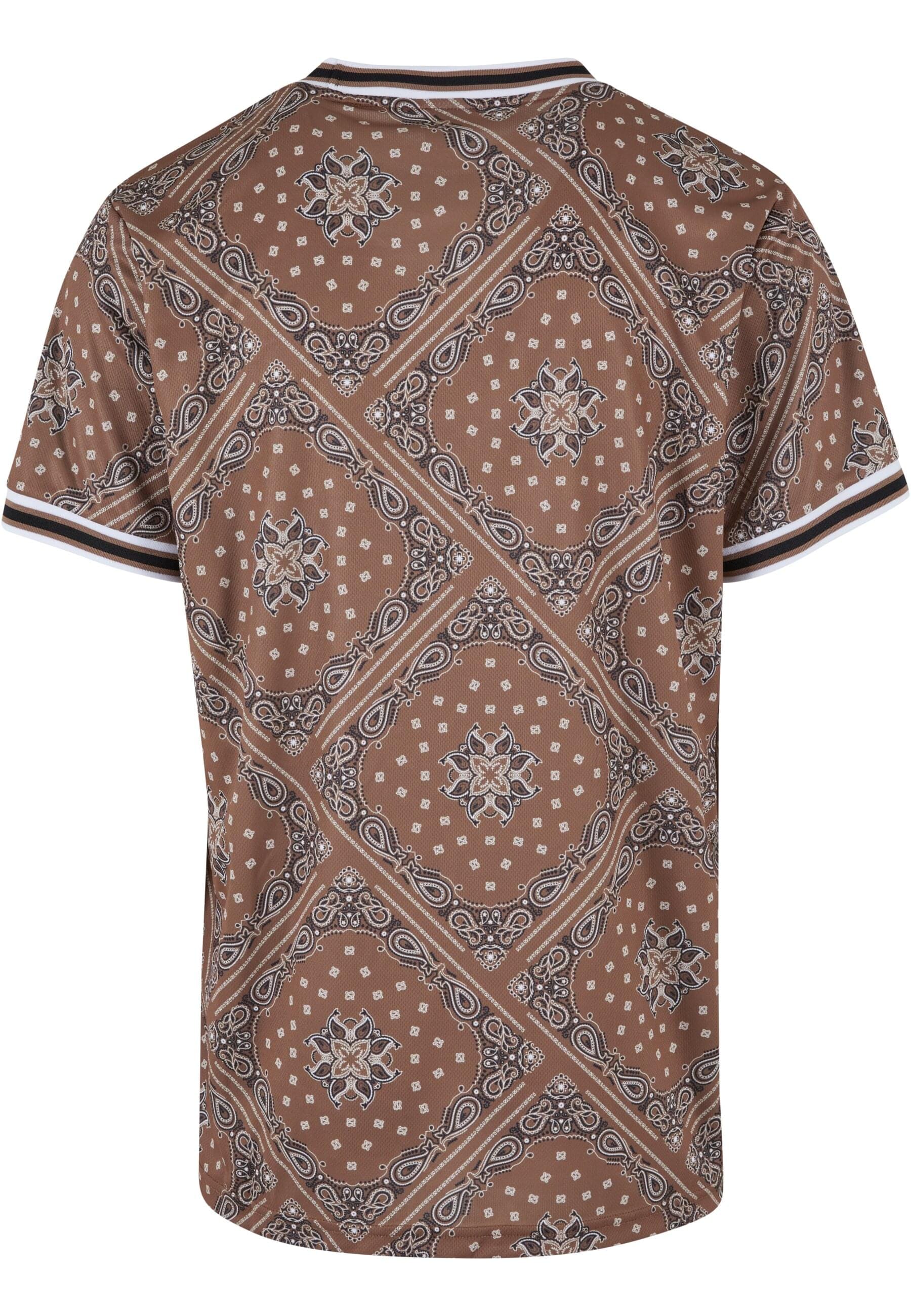 Karl Kani T-Shirt »Karl Kani Herren KM232-008-3 Unisex KK Varsity Paisley Mesh Tee«, (1 tlg.)