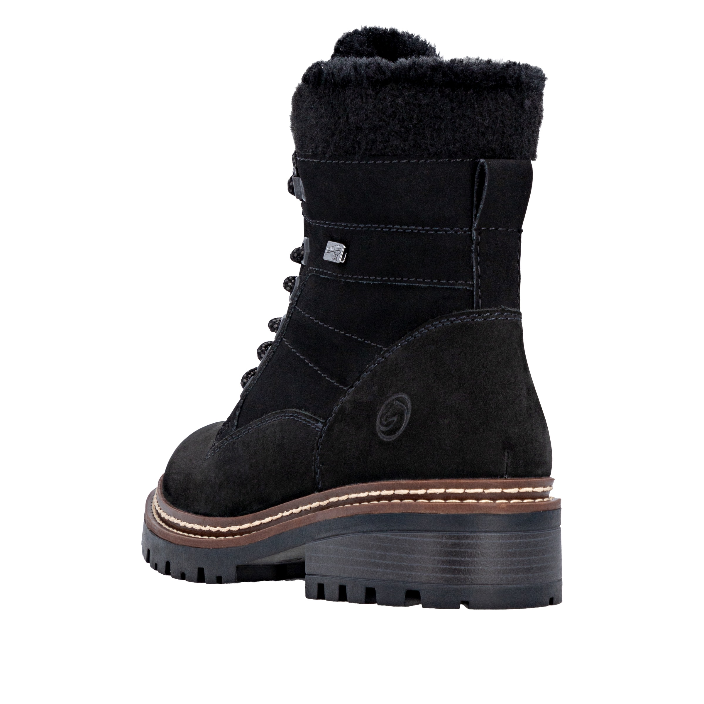 Remonte Winterstiefelette »Elisabeth Hurley-Collection«, Schnürboots mit wasserabweisender TEX-Membran und Fiber Grip