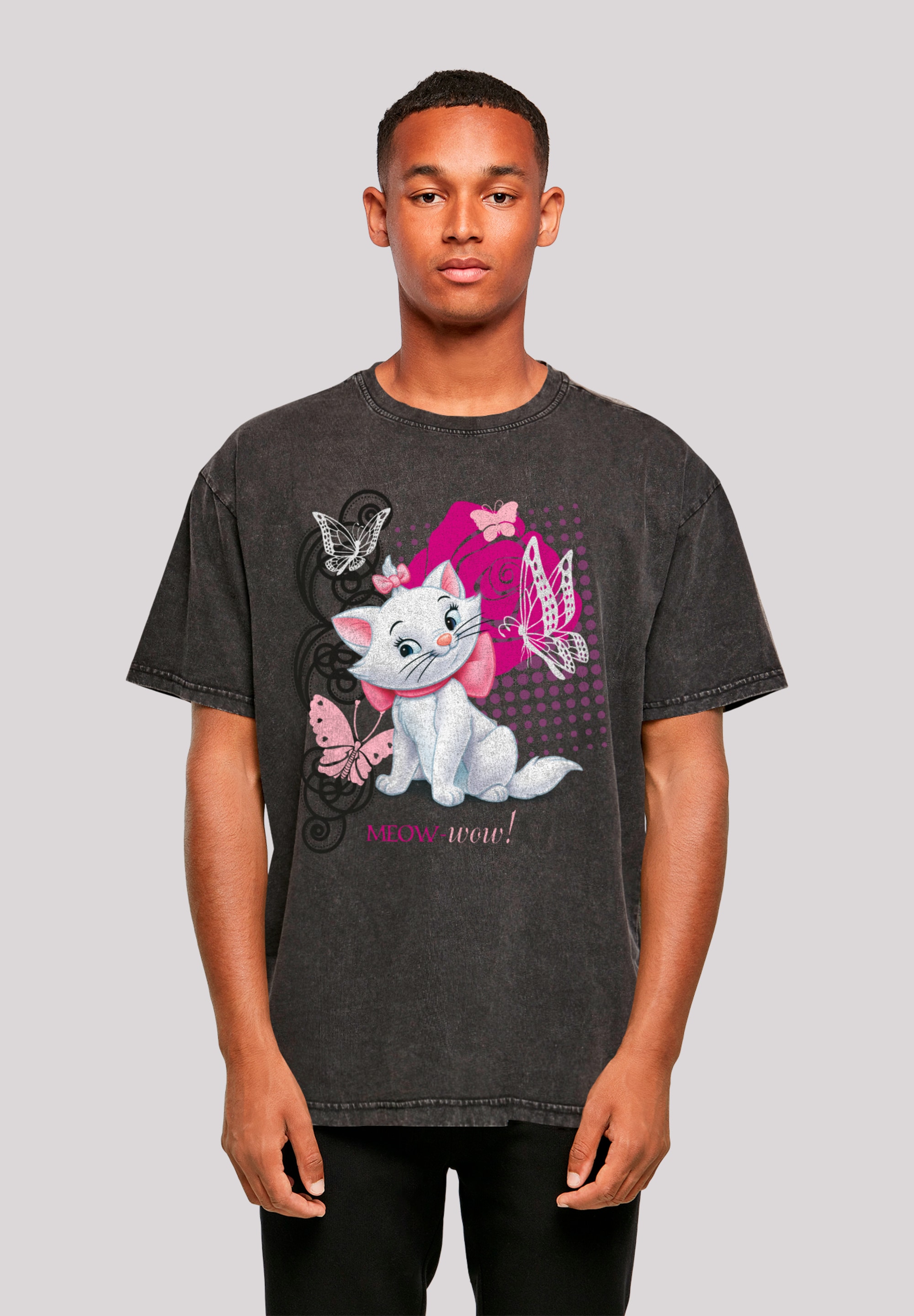 F4NT4STIC T-Shirt "Aristocats Marie Meow Schmetterling", Premium Qualität günstig online kaufen