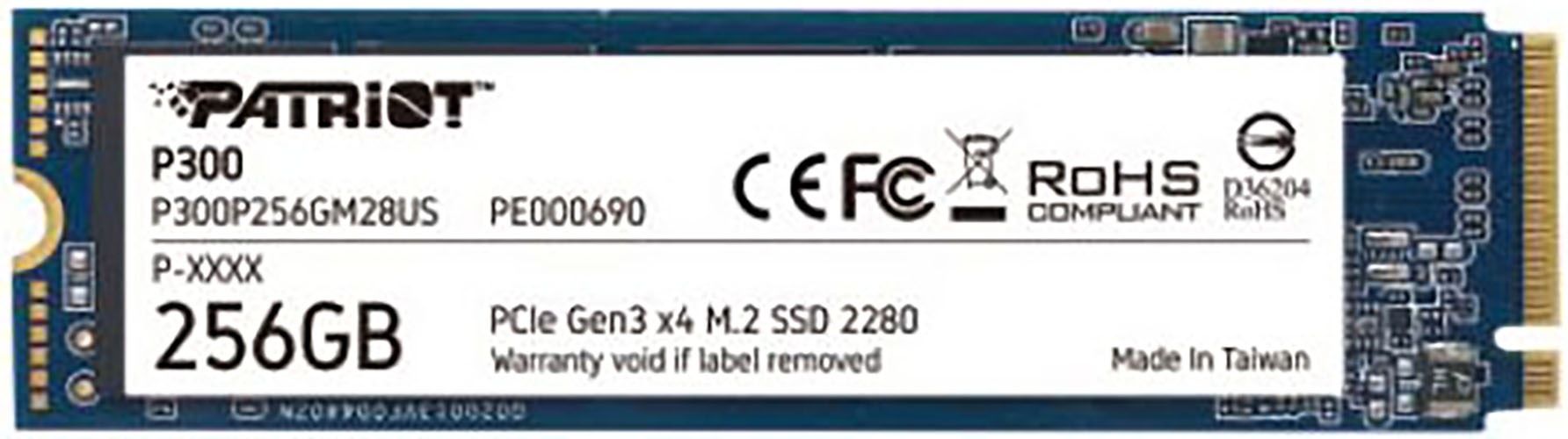 Patriot interne SSD »P300P256GM28«