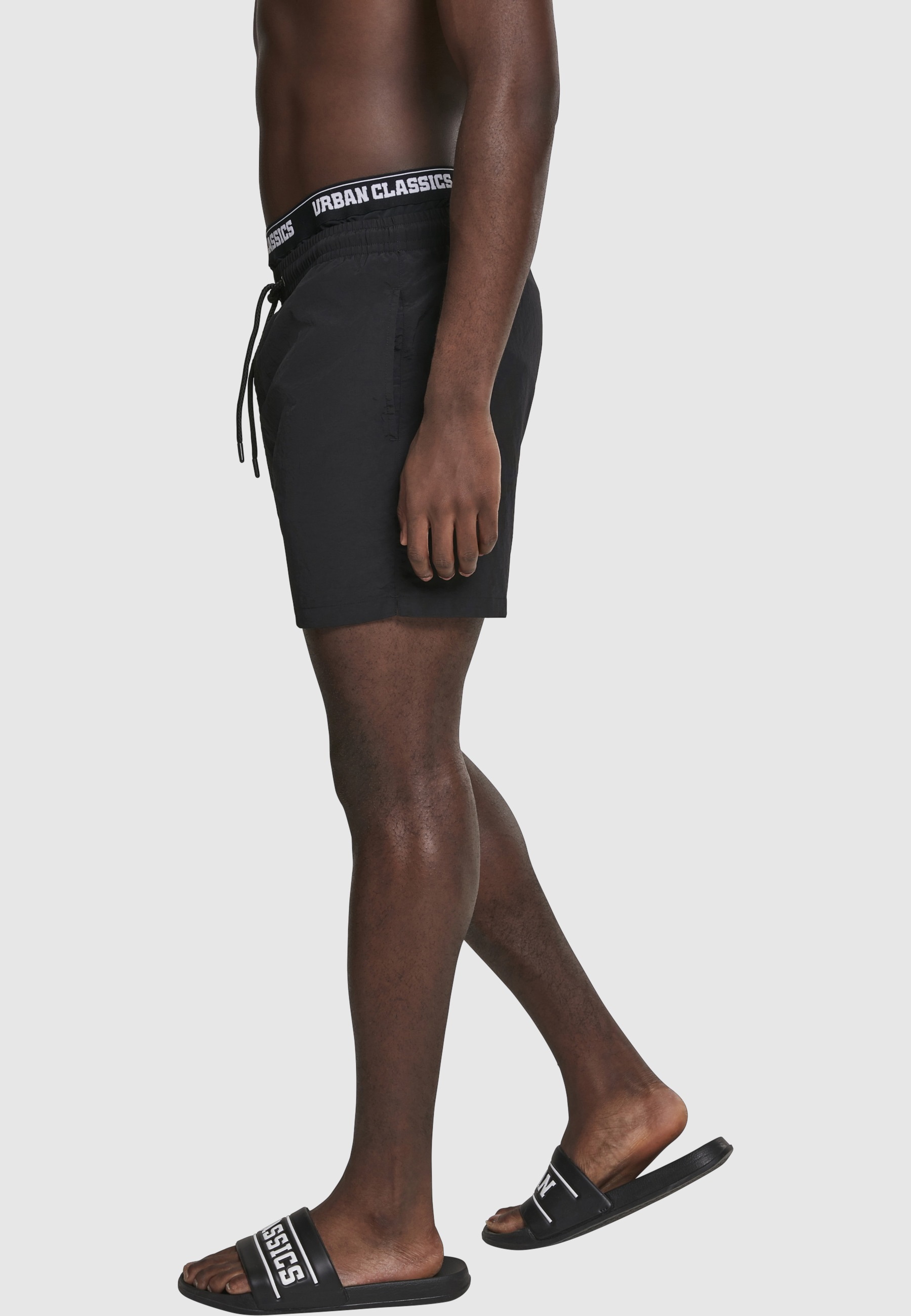 URBAN CLASSICS Badeshorts »Urban Classics Herren Two in One Swim Shorts«