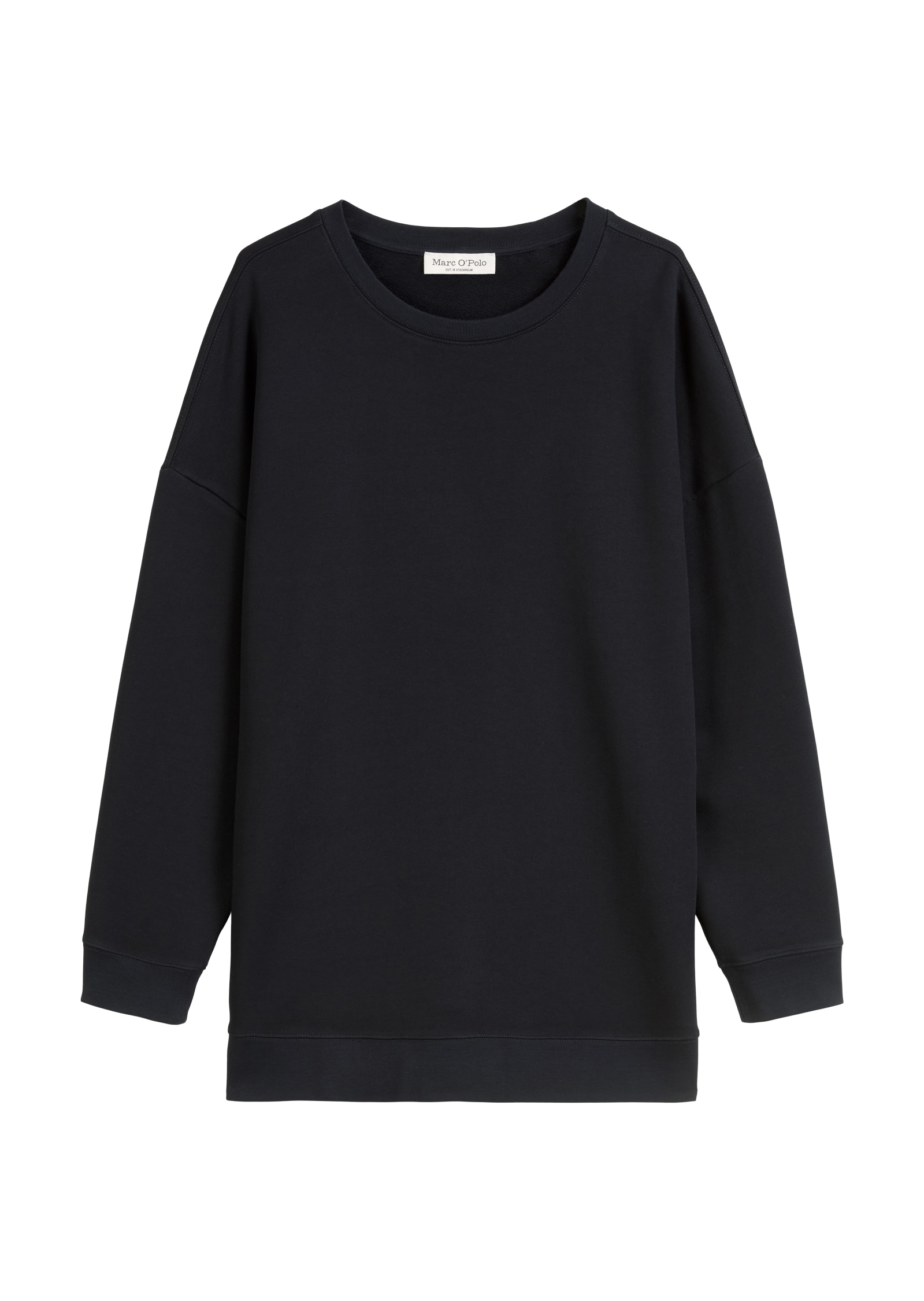 Marc O'Polo Sweatshirt, loose fit aus Organic Cotton, Schlitze an den Seiten