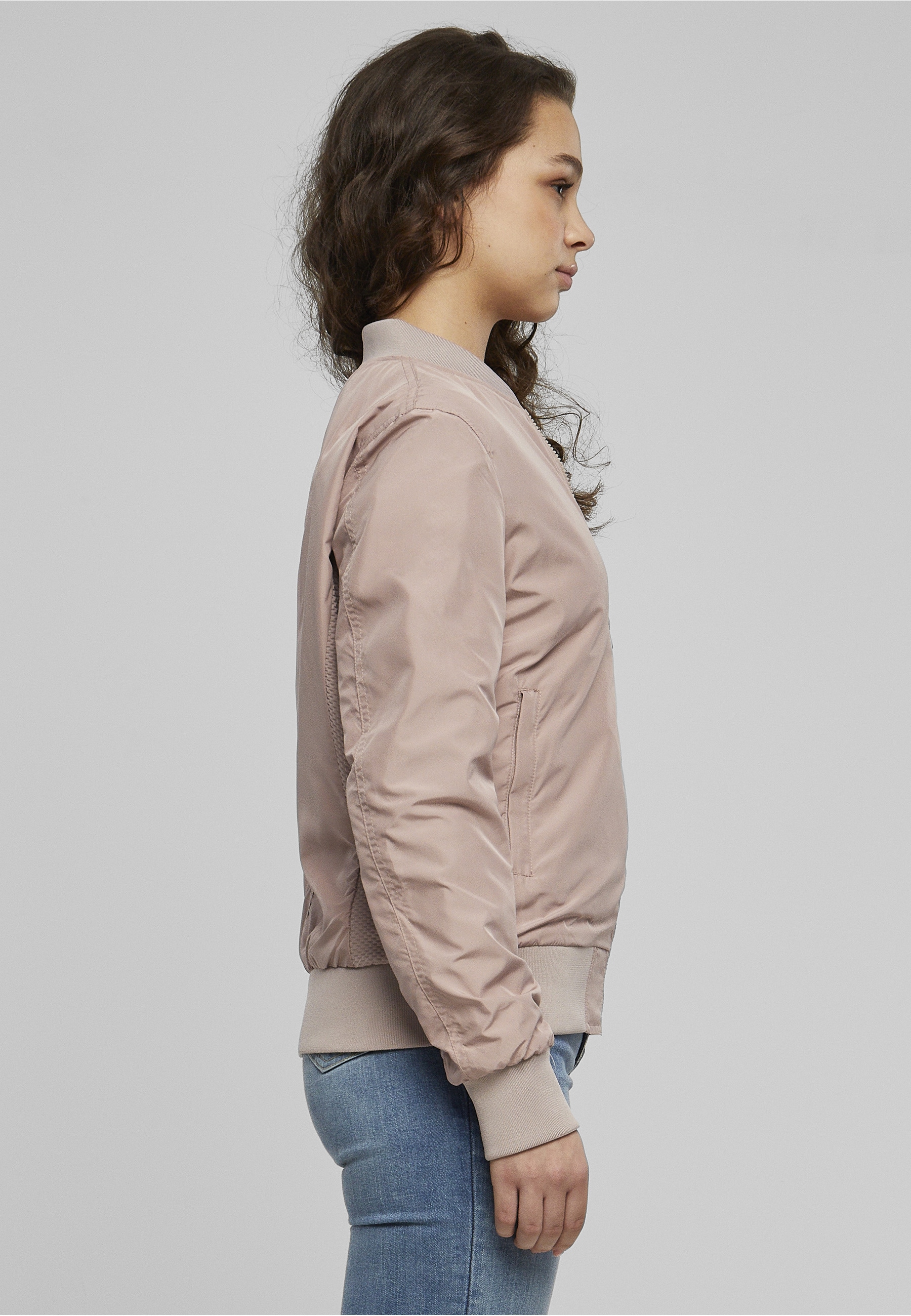 URBAN CLASSICS Allwetterjacke »Urban Classics Damen Ladies Light Bomber Jacket« 1 Stk. tlg. ohne Kapuze