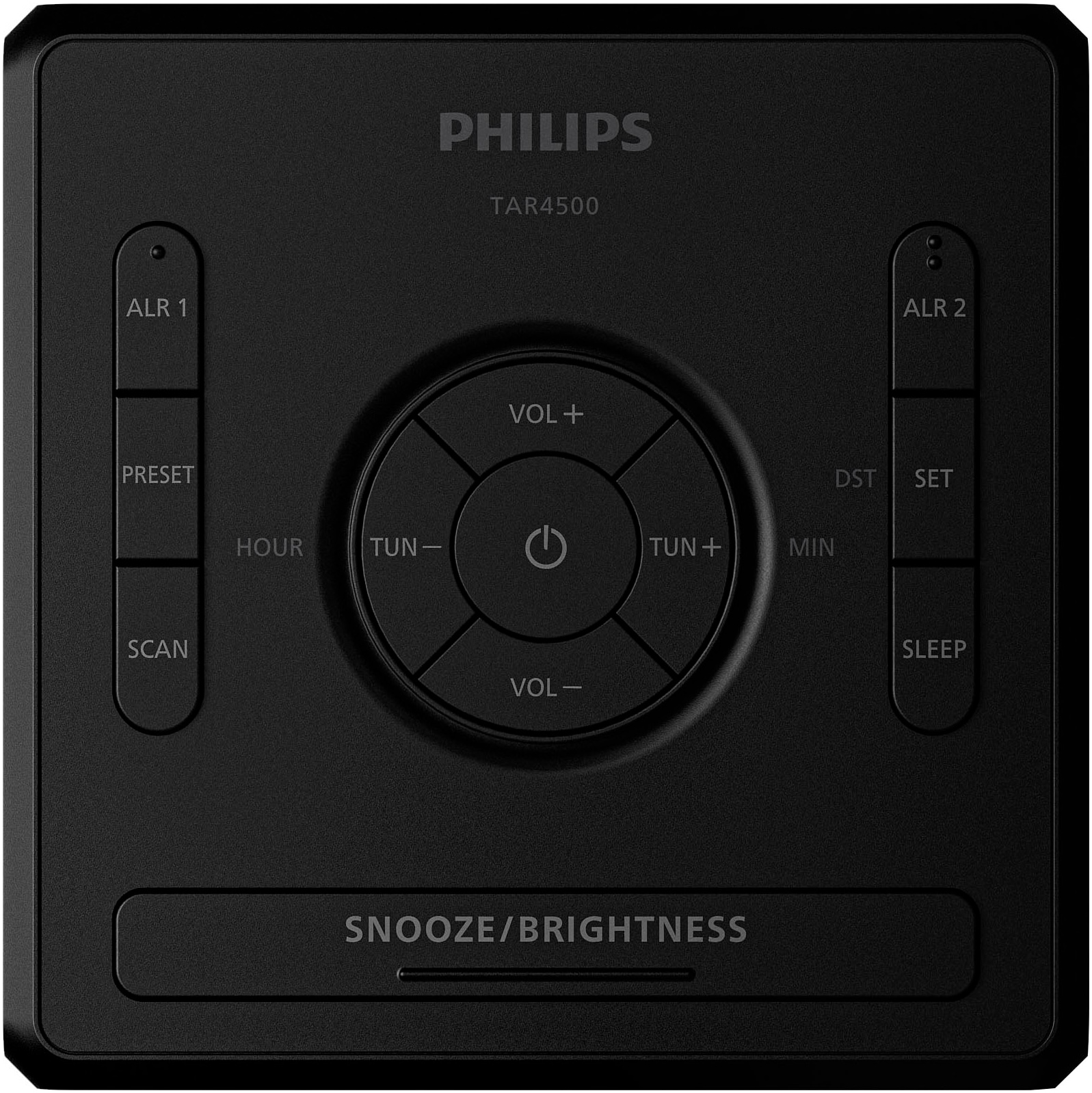 Philips Uhrenradio »TAR4500«, (UKW mit RDS 1,4 W)