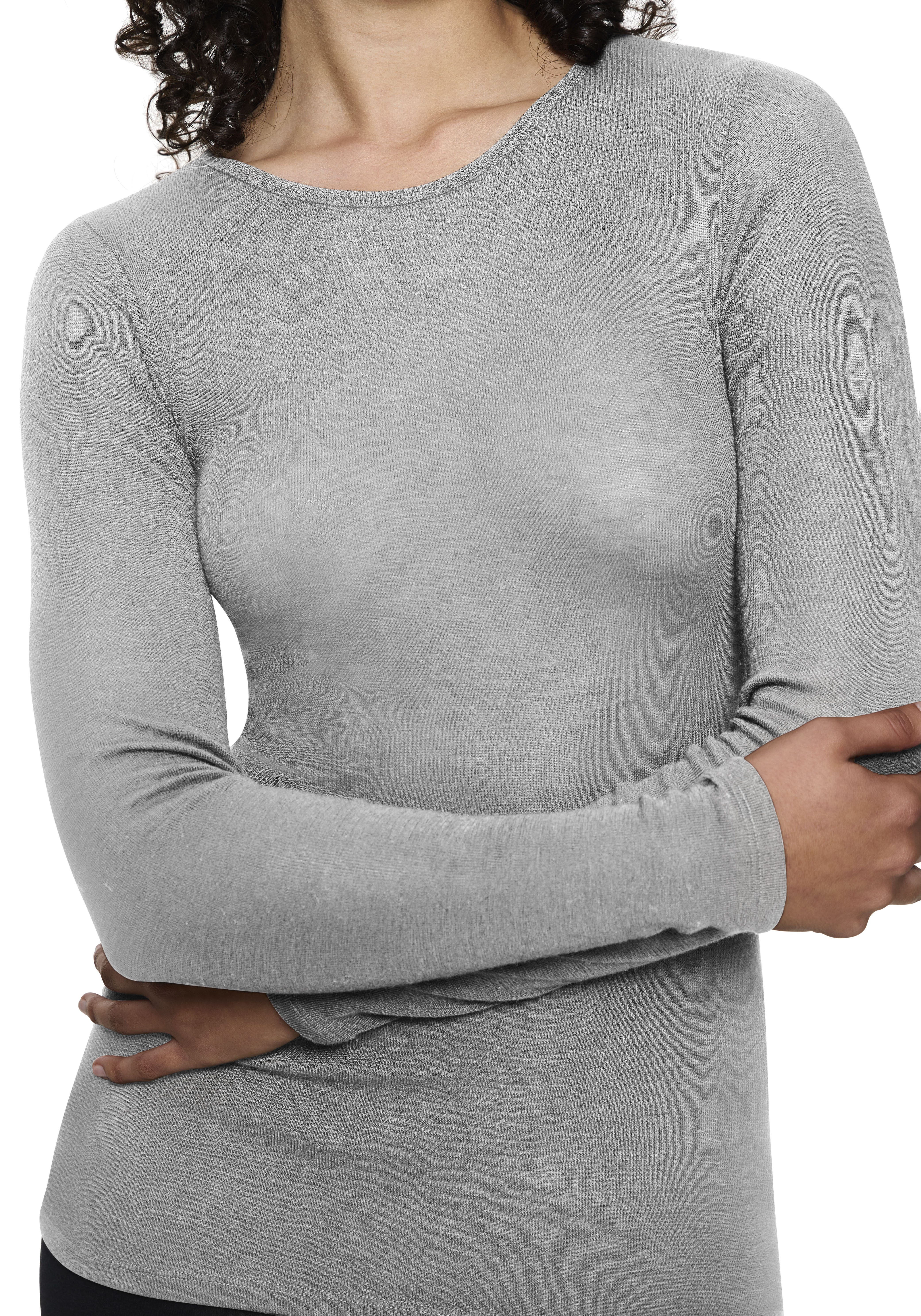 Thumbnail - Triumph Langarmshirt "Beauty Layers LSL Top Wool" weiche Wolle, langärmelig, in Single-Jersey Qualität