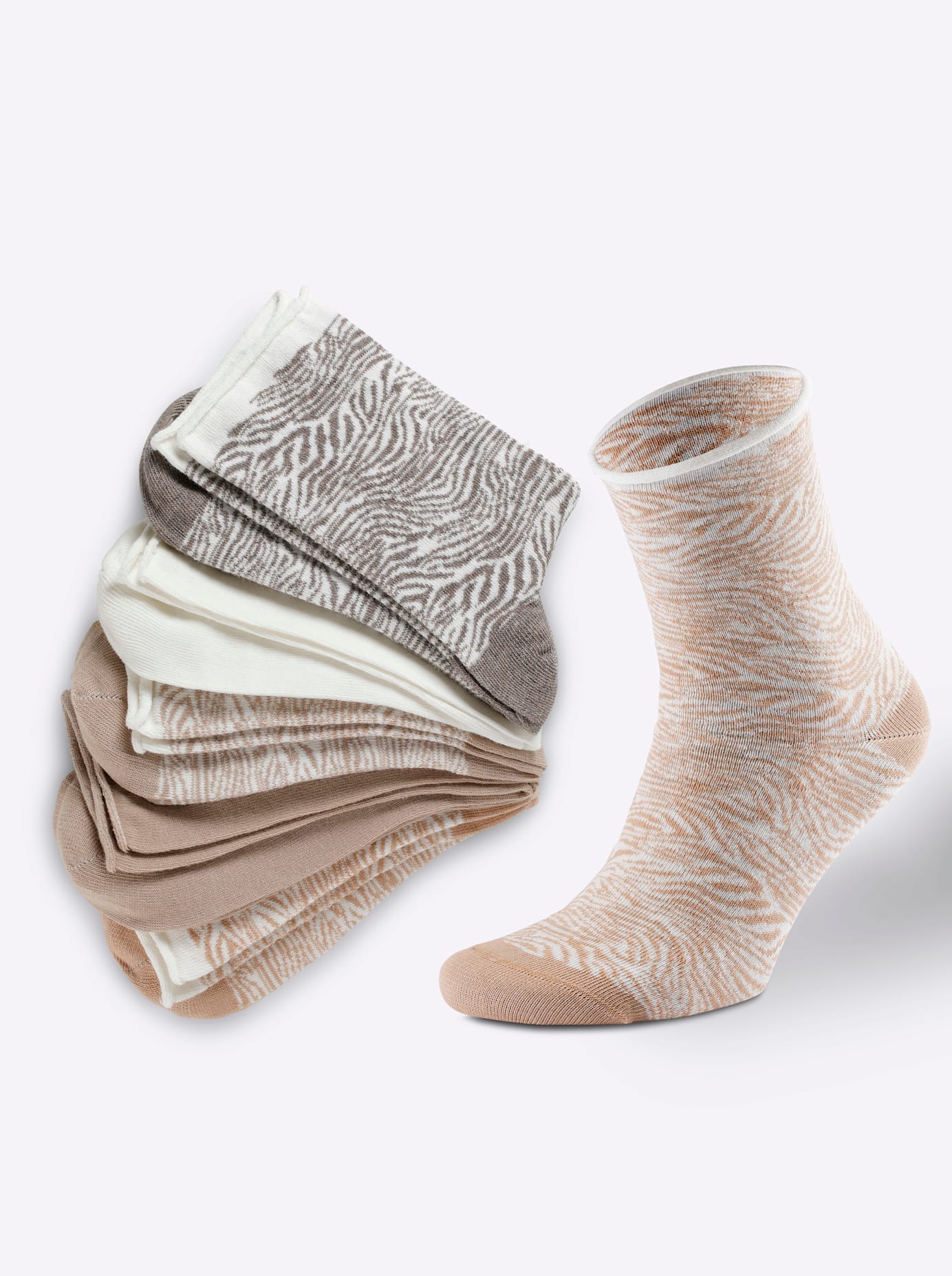 wäschepur Socken 5 Stk. tlg.