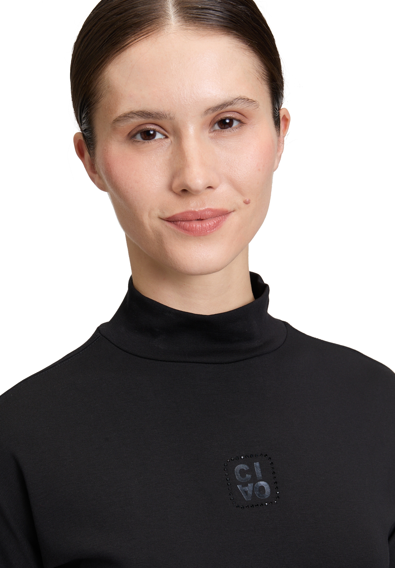 Betty Barclay Kurzarmshirt »Betty Barclay Damen Rollkragenshirt mit Stehkragen«, (1 tlg.)