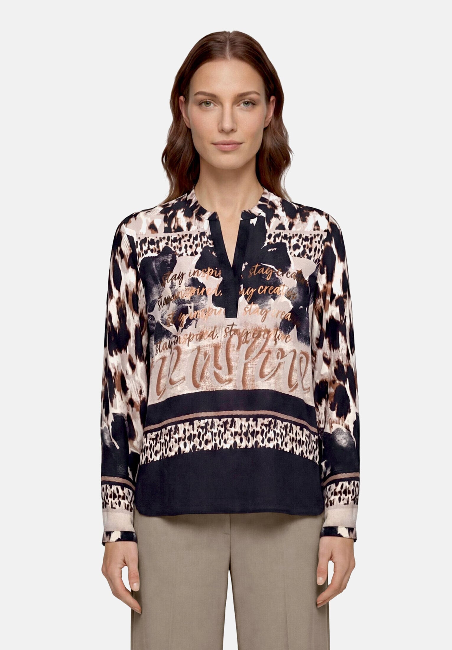 Betty Barclay Longbluse »Damen mit Stehkragen«