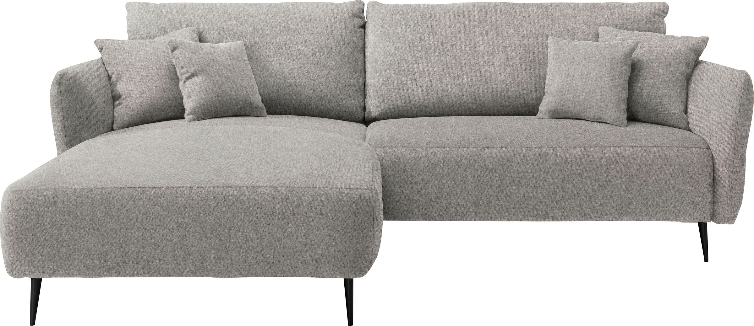 INOSIGN Ecksofa »Amarena L-Form«, inklusive Armlehnenverstellfunktion, 4x Zierkissen gratis