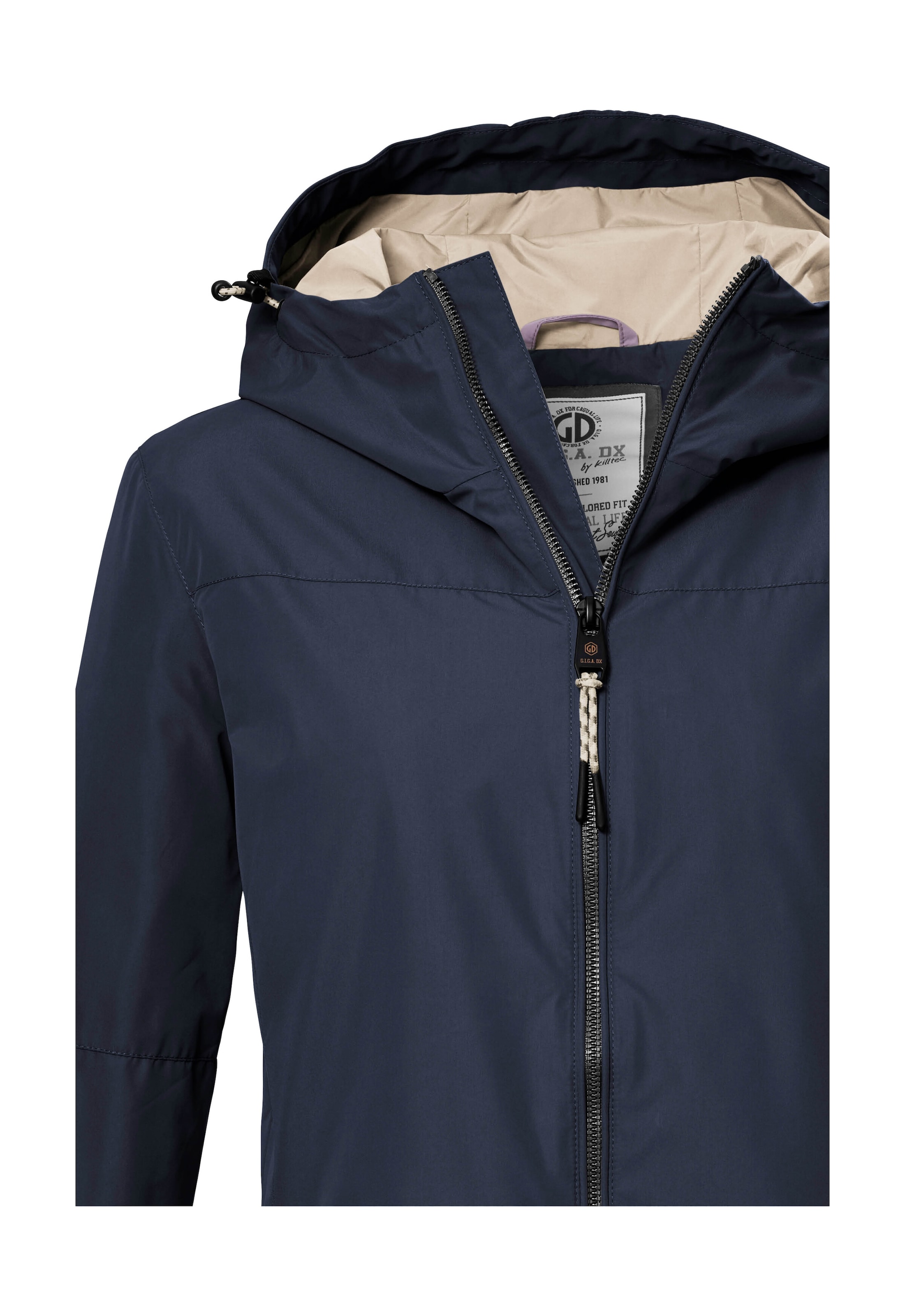 G.I.G.A. DX by killtec Funktionsjacke »GS 71 WMN JCKT«, Damenjacke: wasserdicht, winddicht, PFAS-frei, verstellbar, Kapuze
