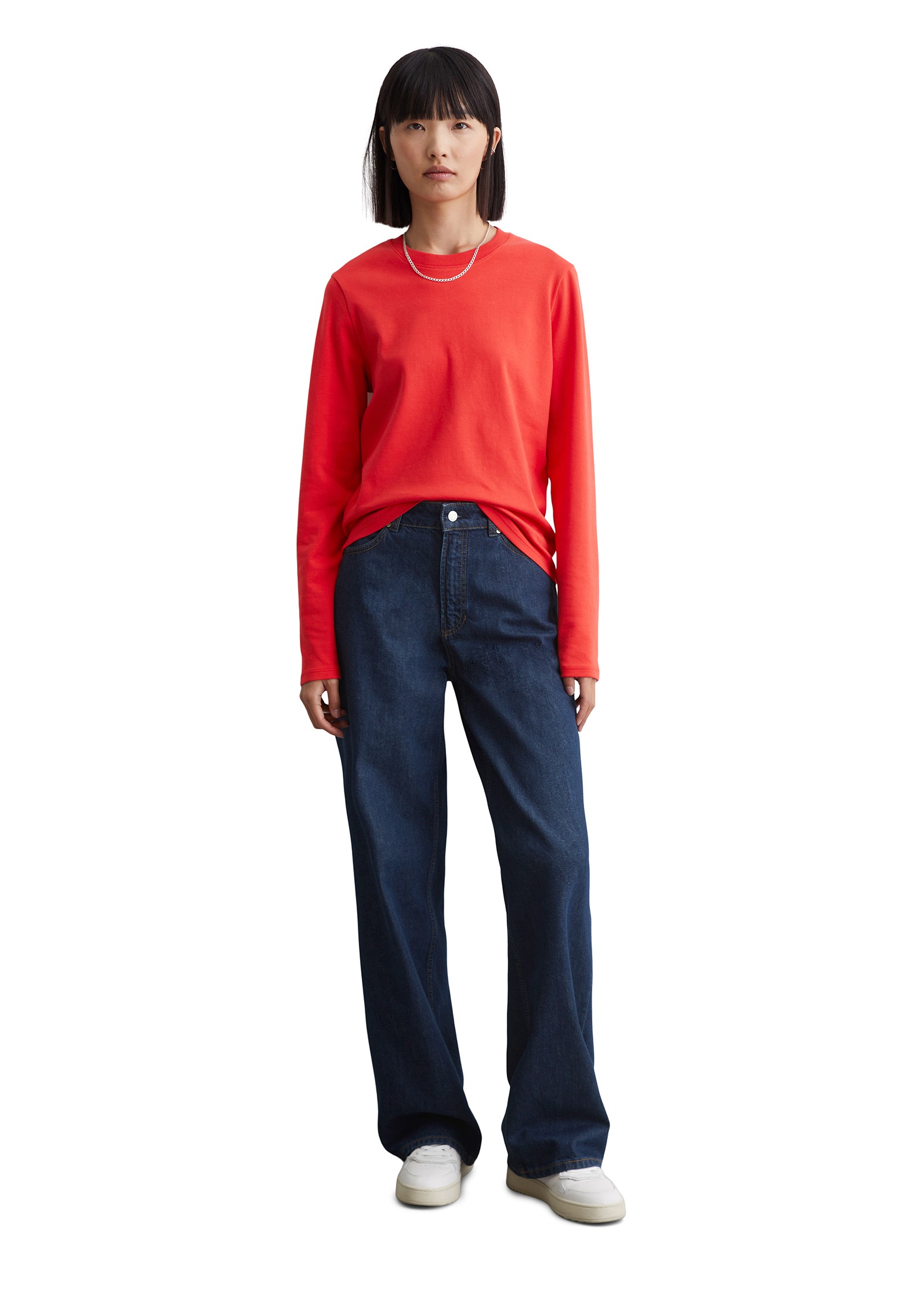 Marc O'Polo DENIM Langarmshirt »aus Interlock-Jersey«