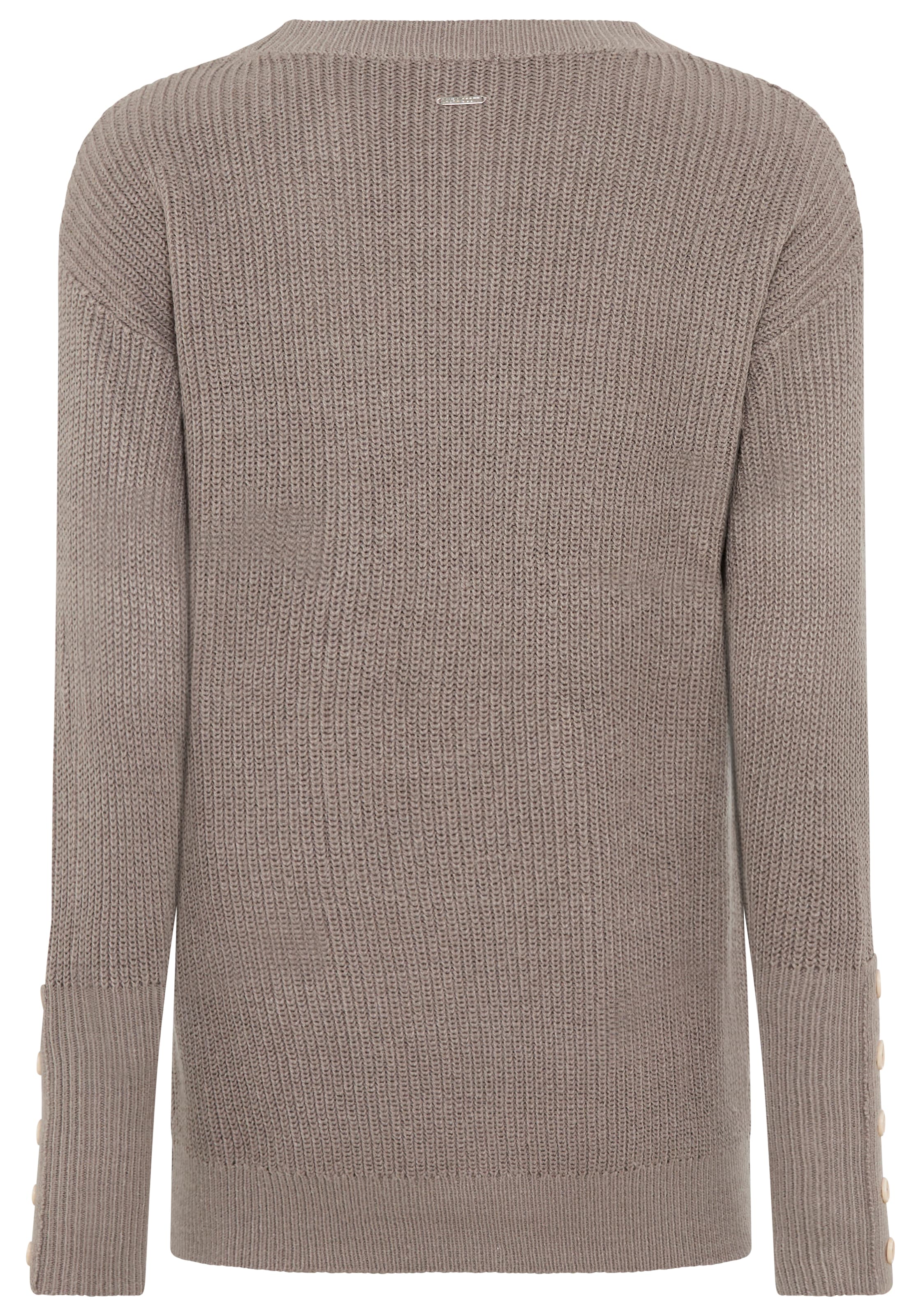 Laura Scott Strickpullover, mit Zierknöpfen